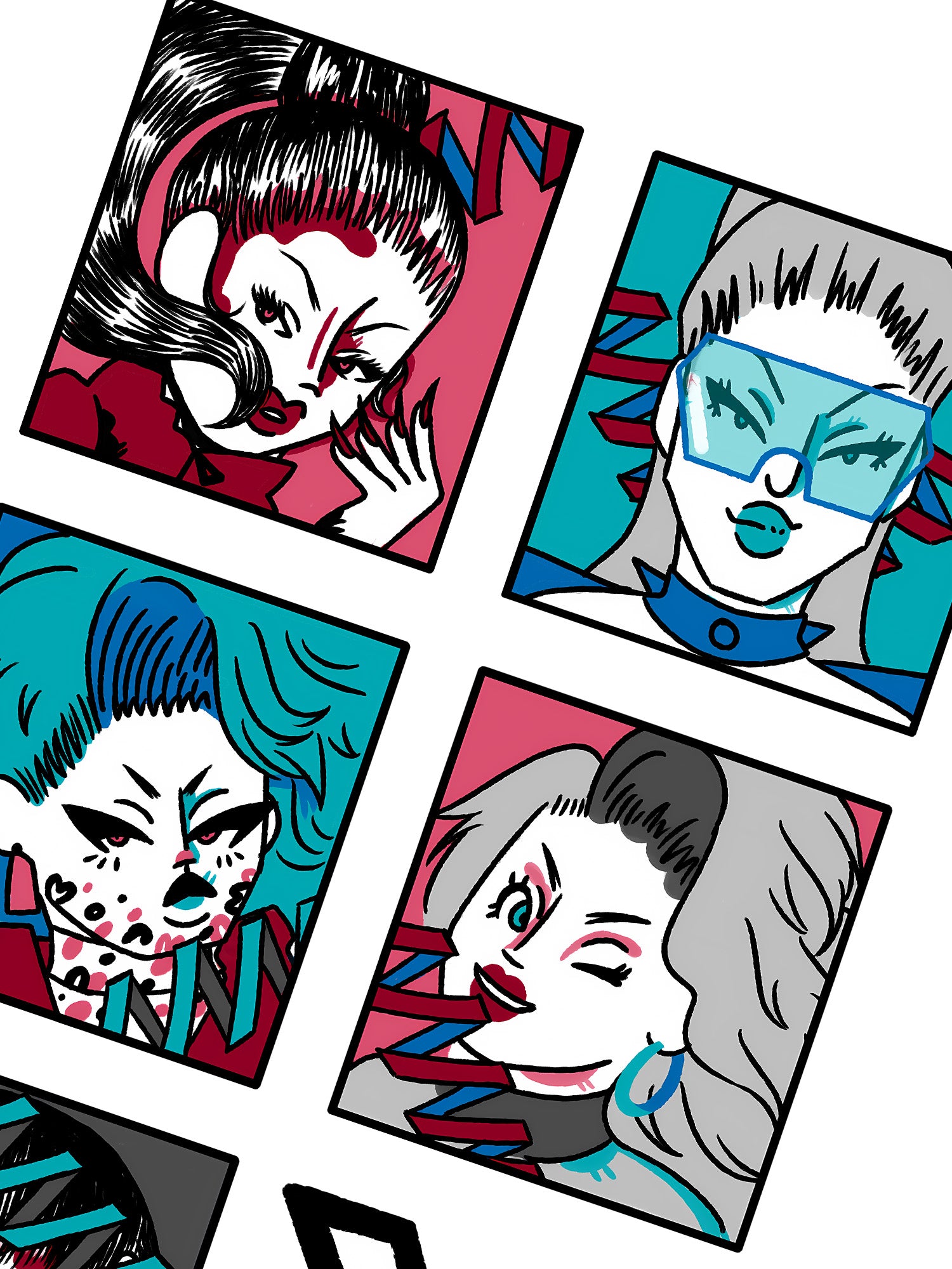 Hotline X - Group Hoodie