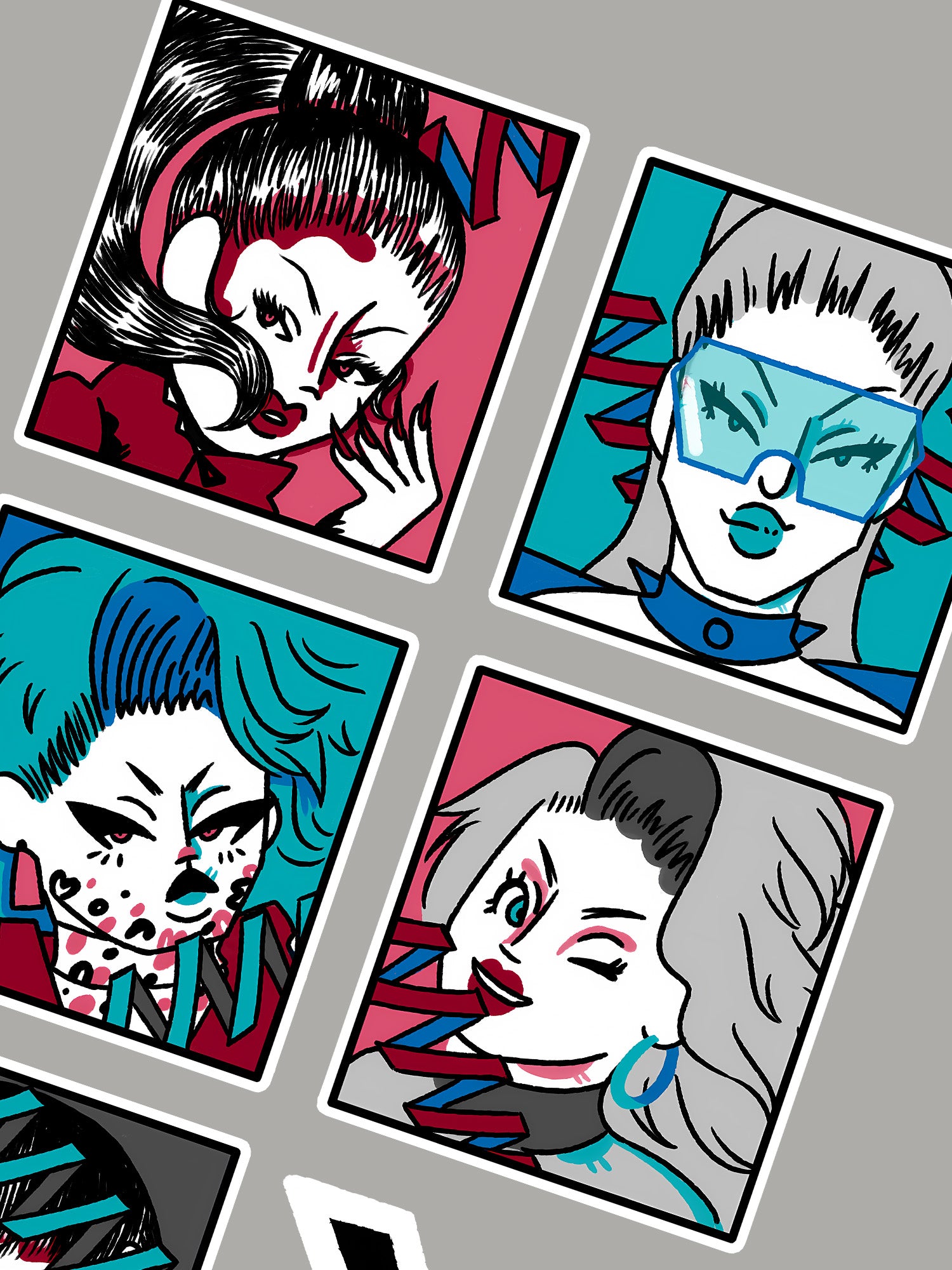 Hotline X - Group Hoodie