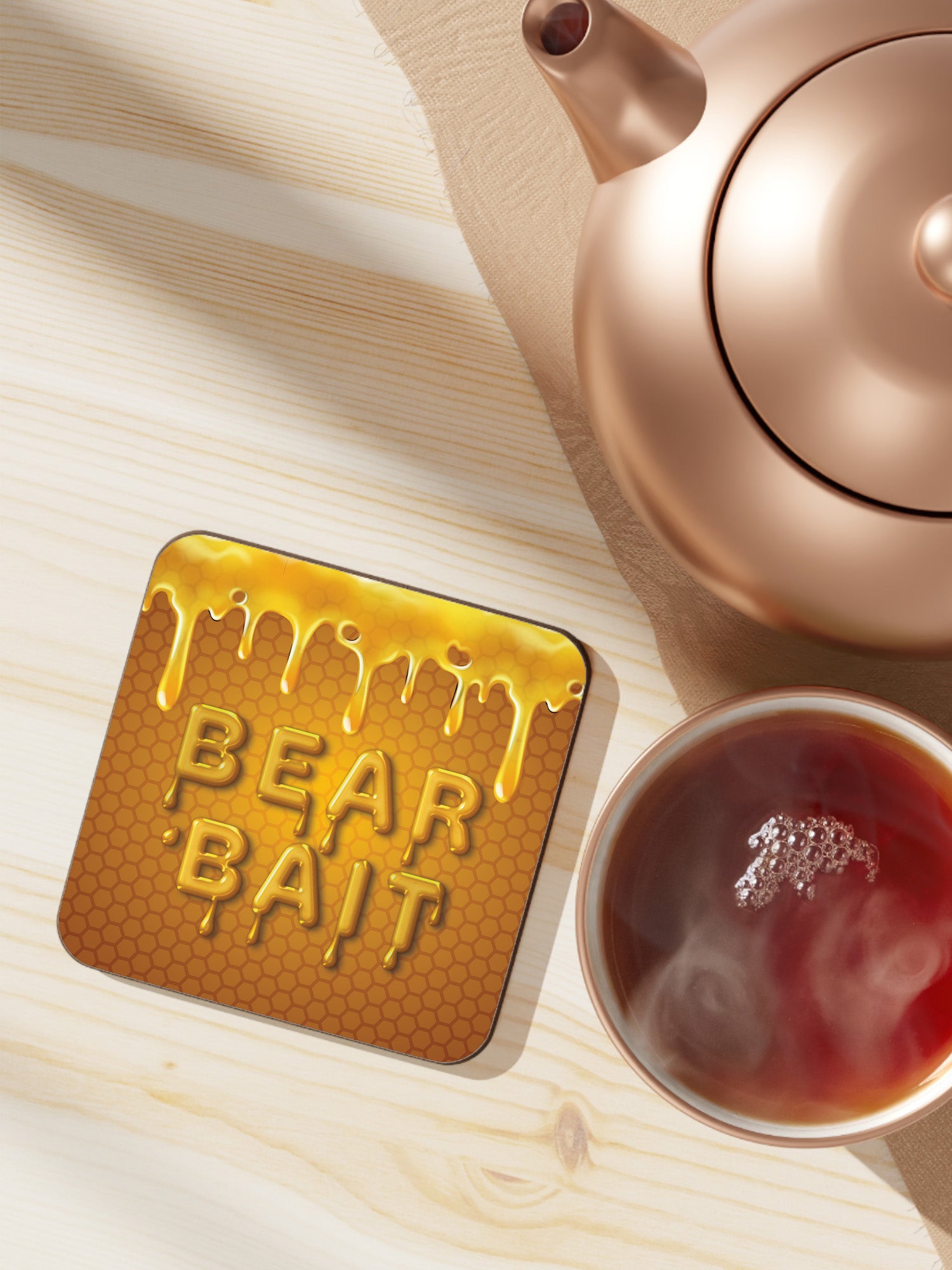 Bear Bait Coaster