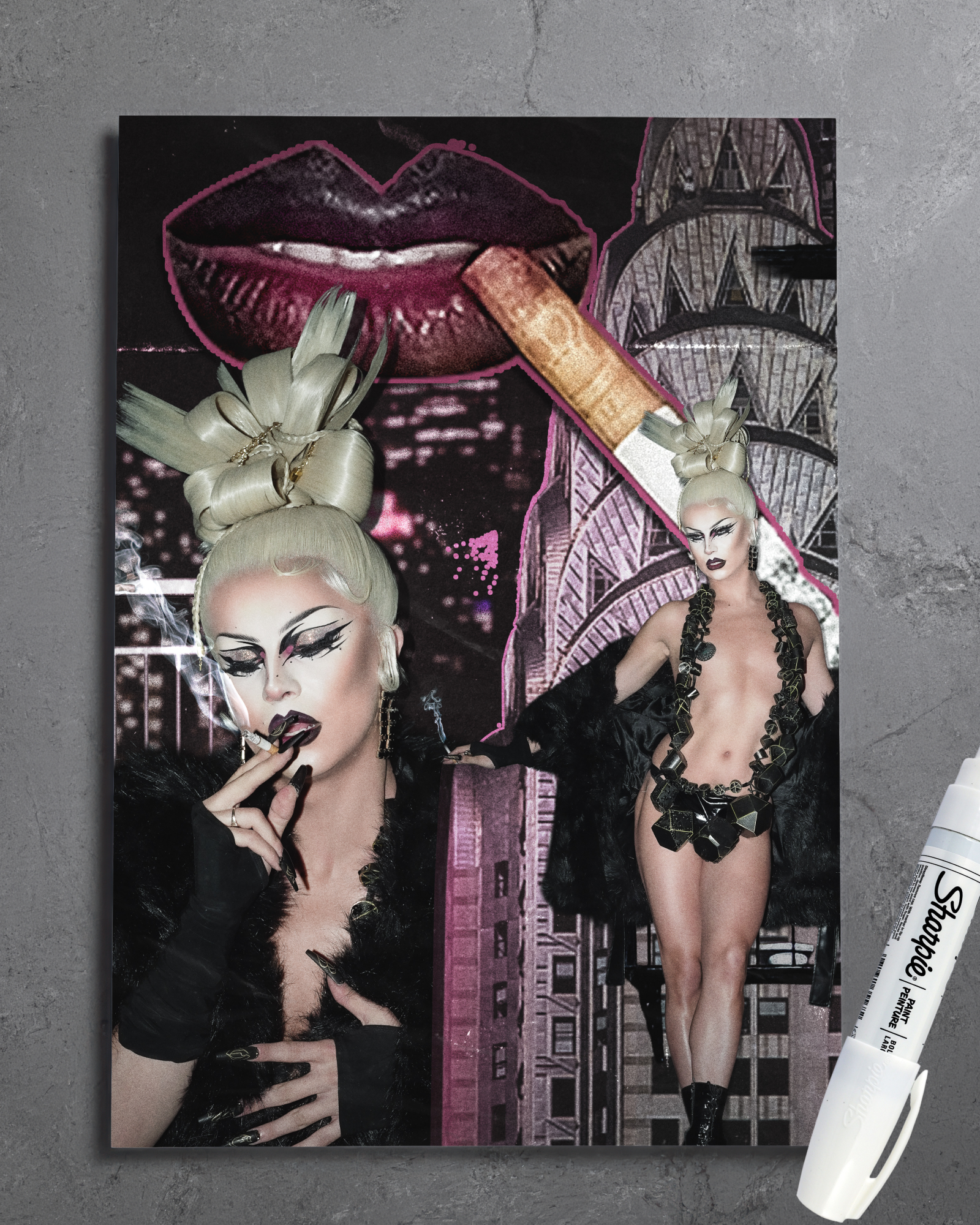 Bones - Oversized Signed Print