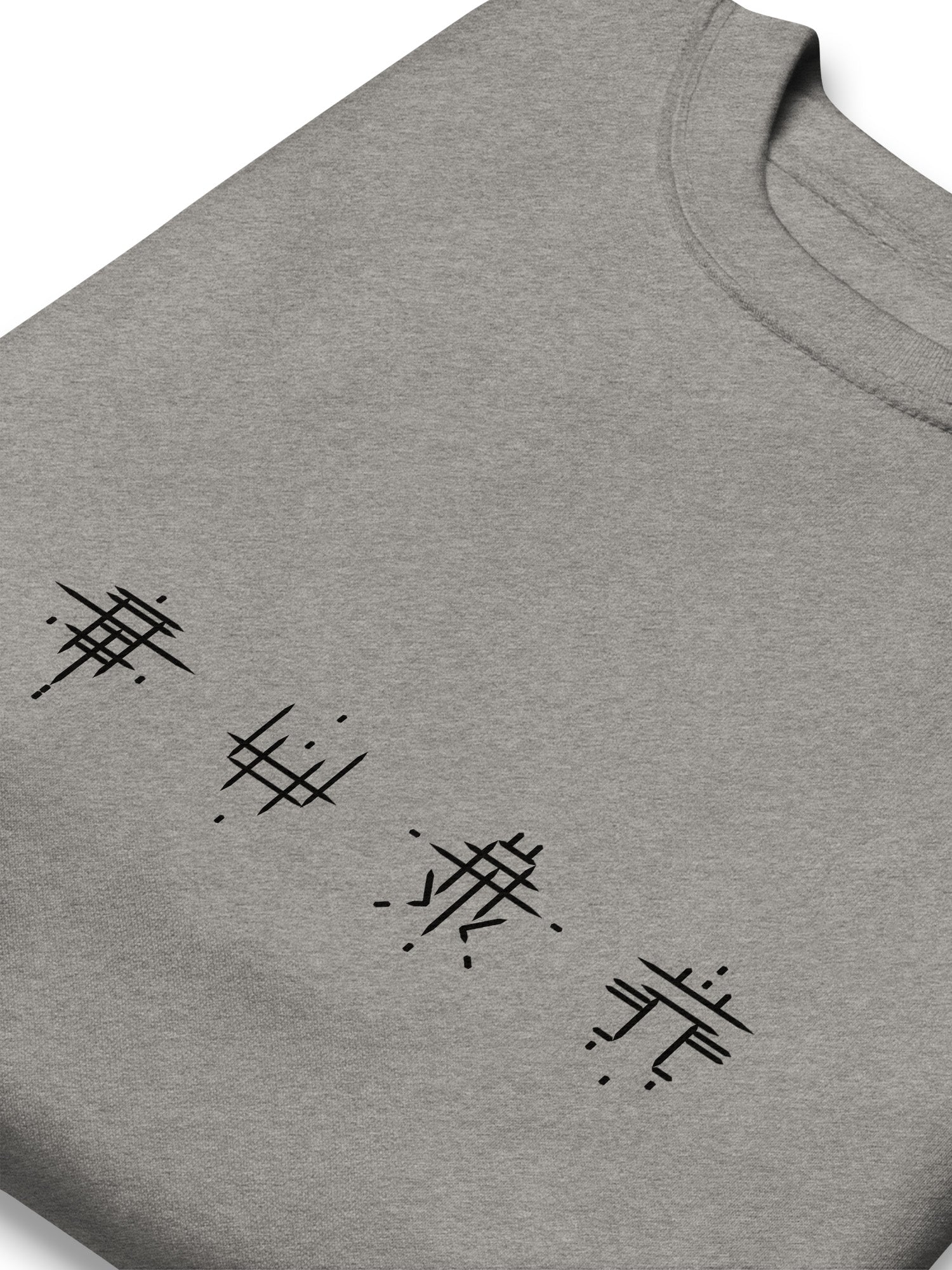 Bones - Symbols Horizontal Sweatshirt