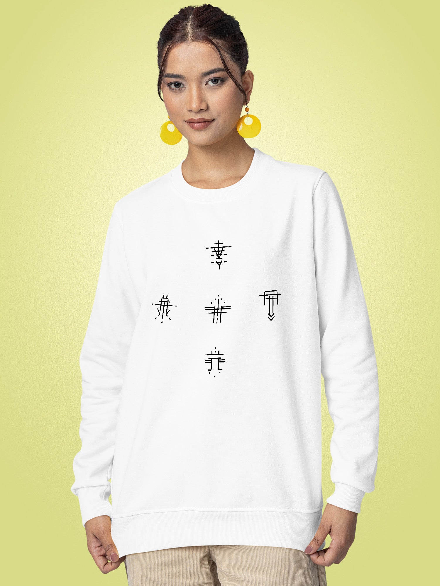Bones - Symbols Round Sweatshirt