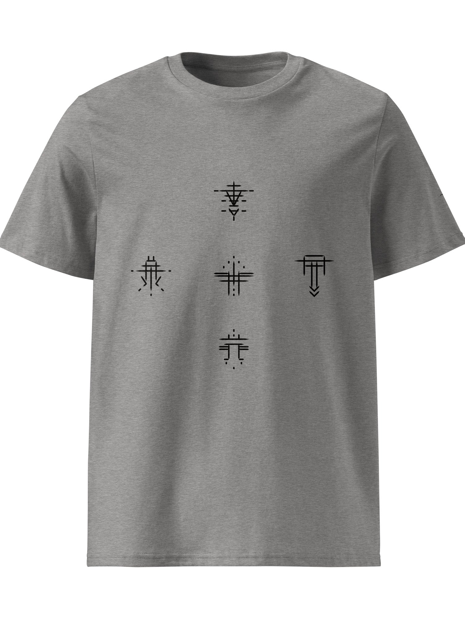 Bones - Symbols Round T-Shirt