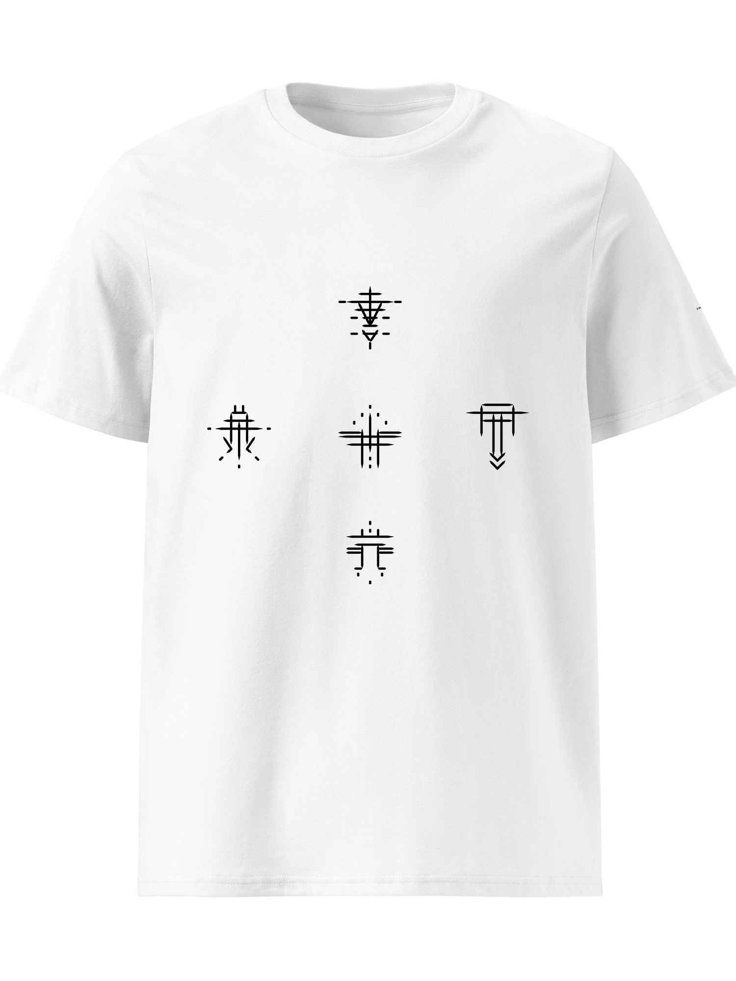 Bones - Symbols Round T-Shirt