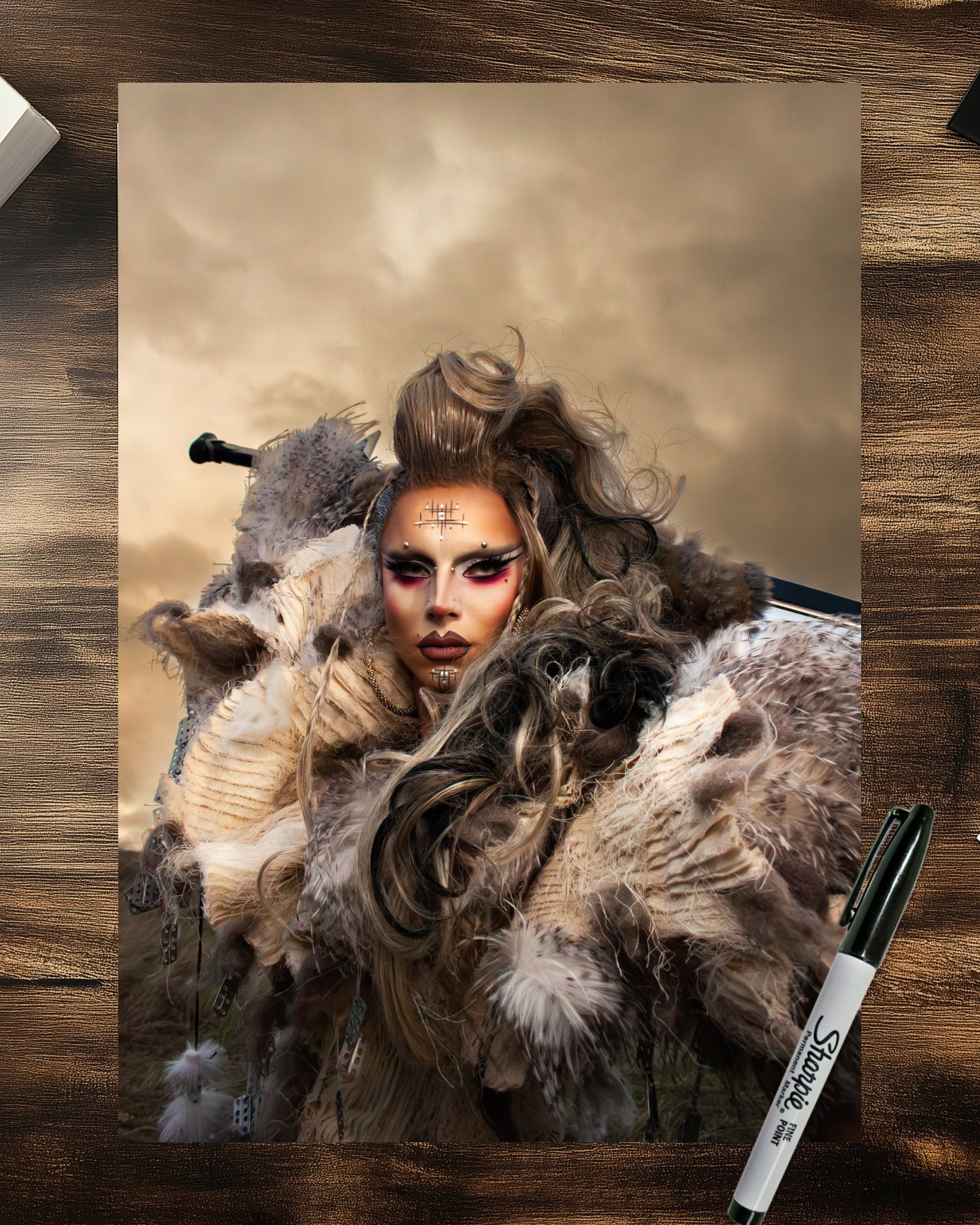 Bones - Warrior Signed Print