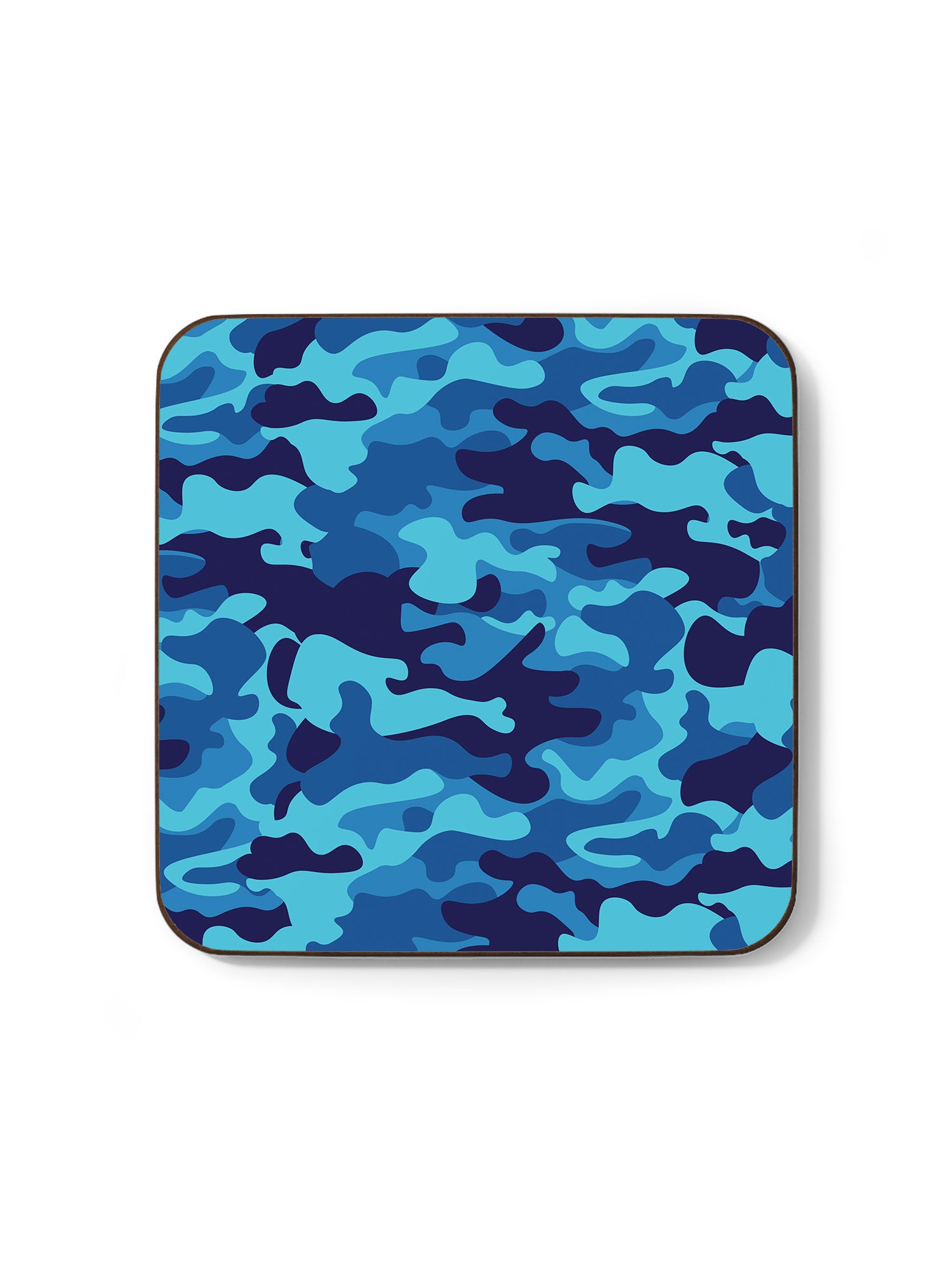 Camo Blue Coaster