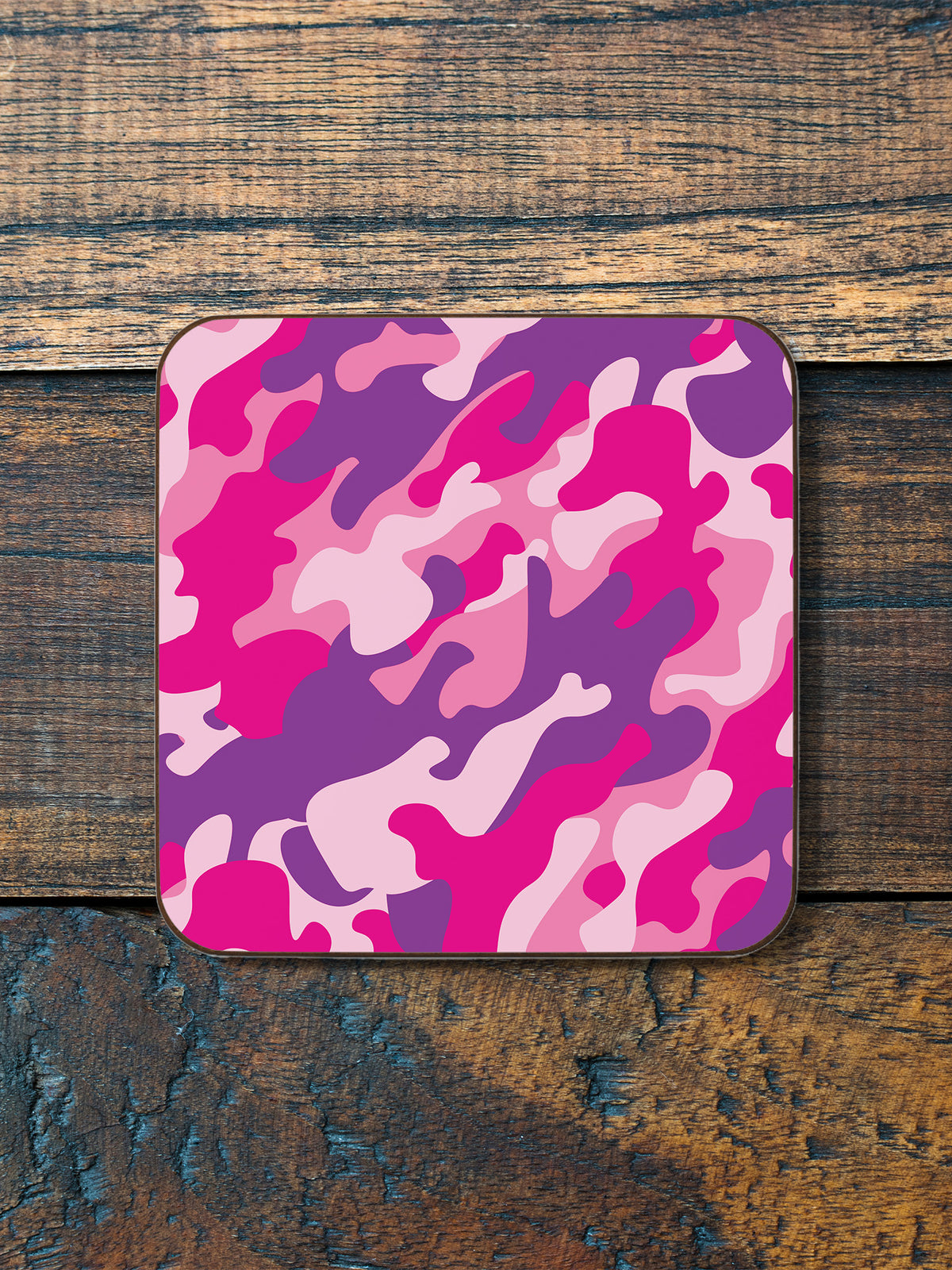 Camo Pink Coaster