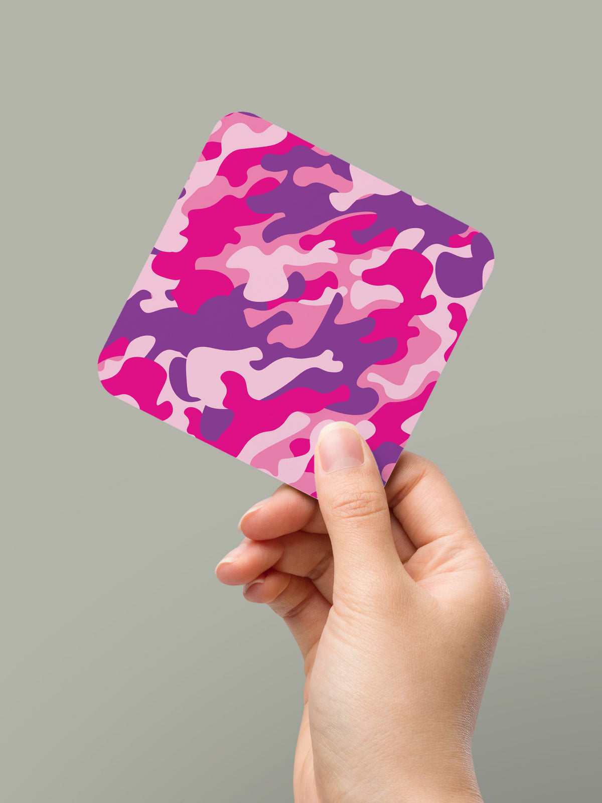 Camo Pink Coaster