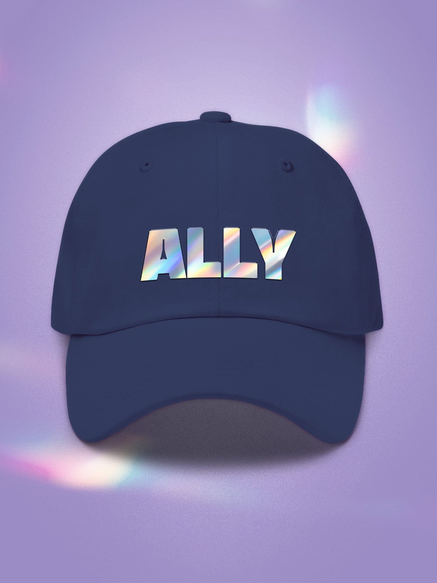 Ally Holographic Dad Hat