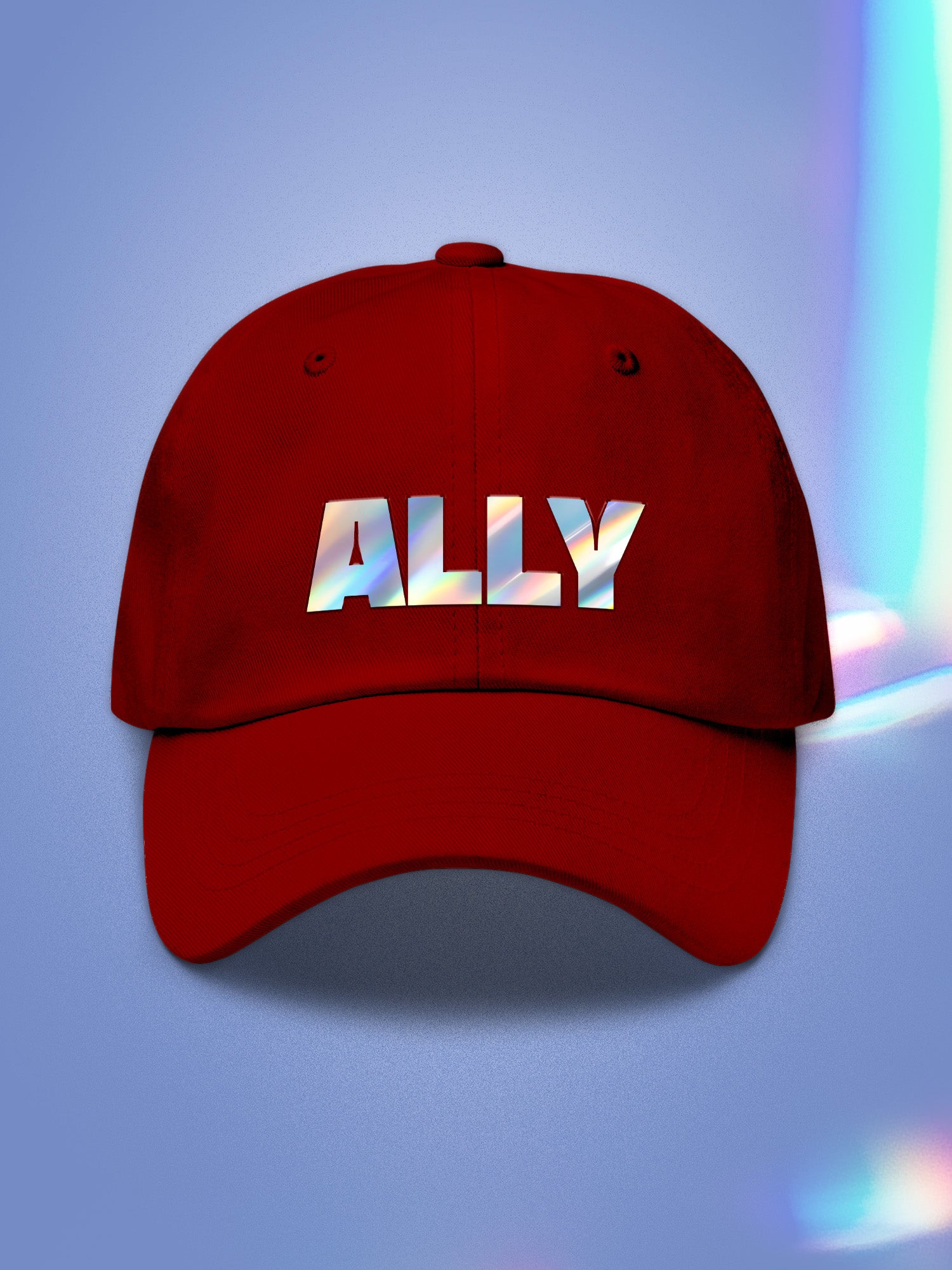 Ally Holographic Dad Hat