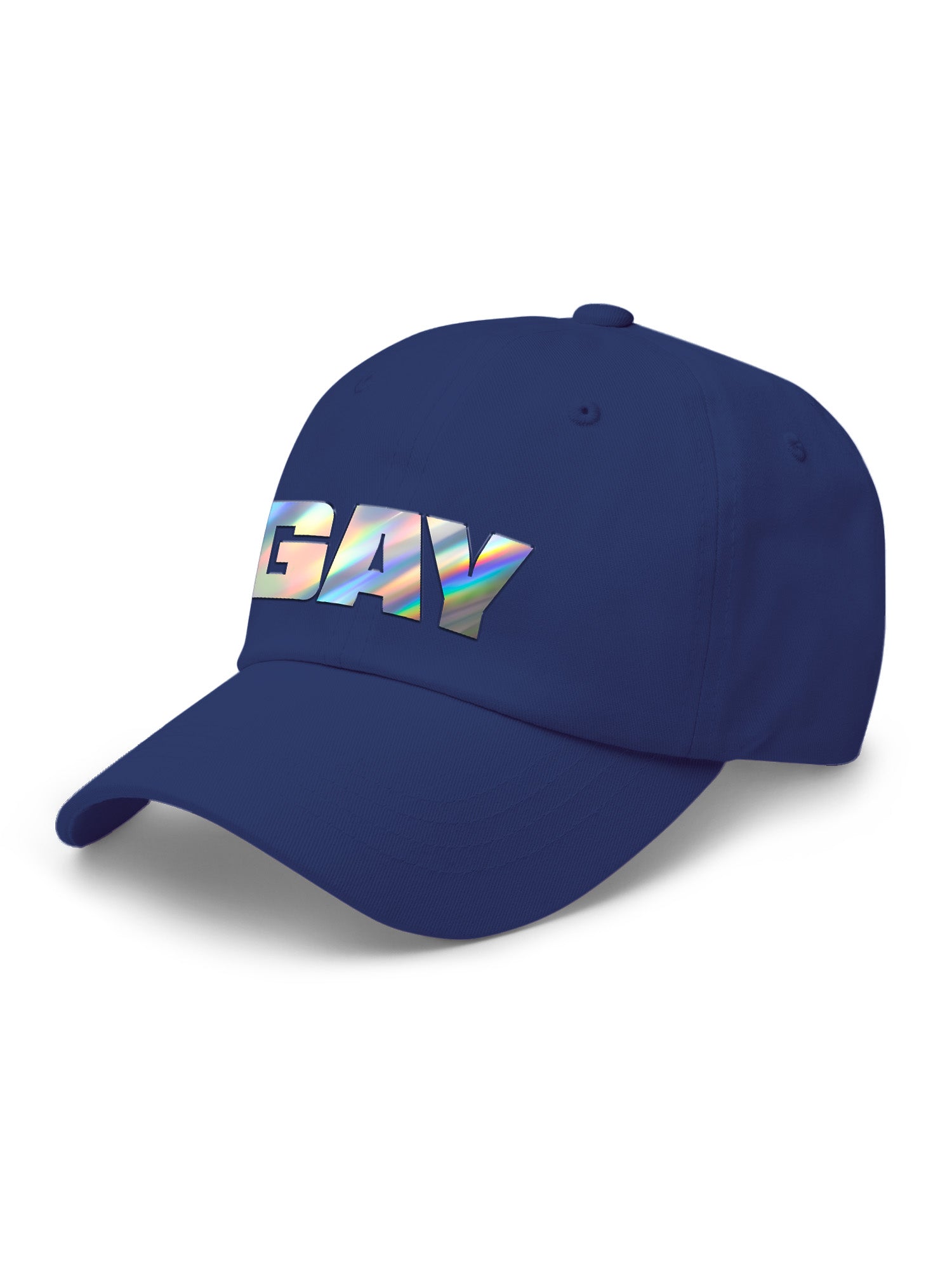 Gay Holographic Dad Hat