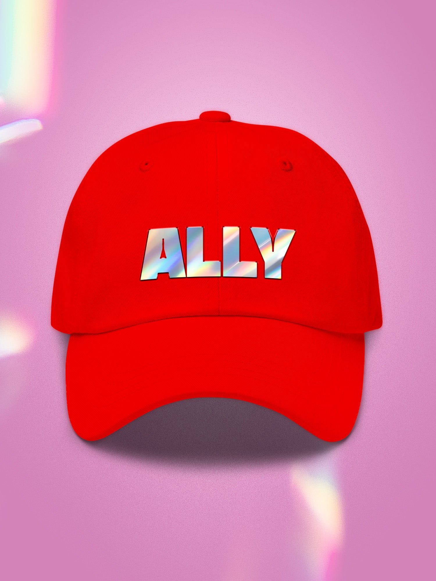 Ally Holographic Dad Hat