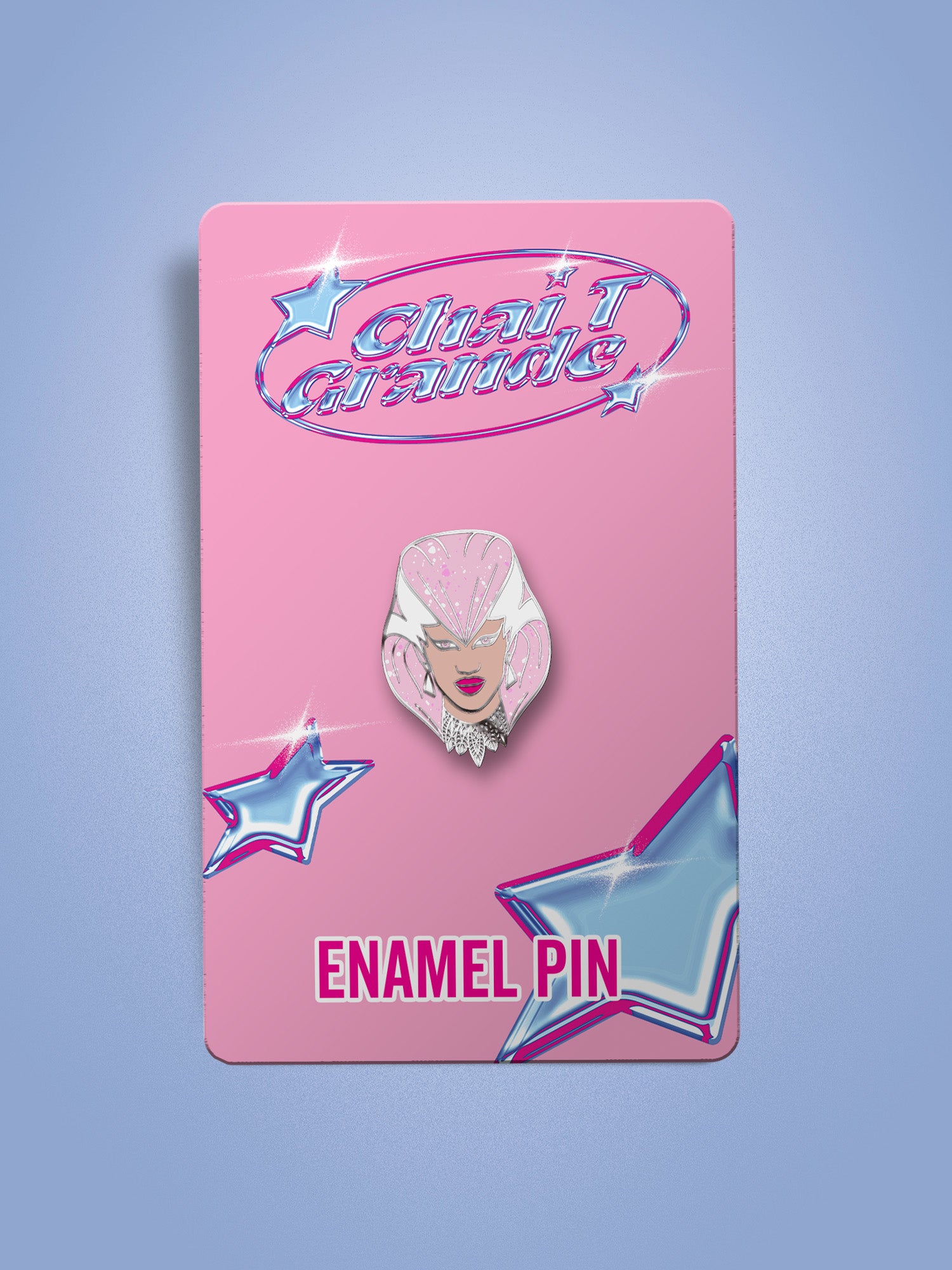 Chai T Grande - Meet the Queen Enamel Pin