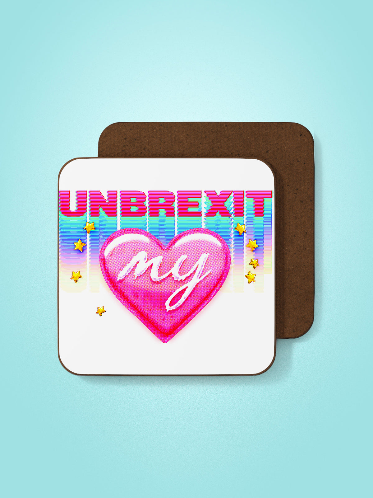 Jock Mooney - Unbrexit My Heart Coaster