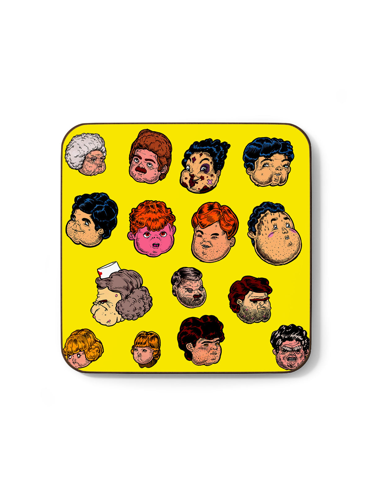 Jock Mooney - Bunch Of Twats Coaster