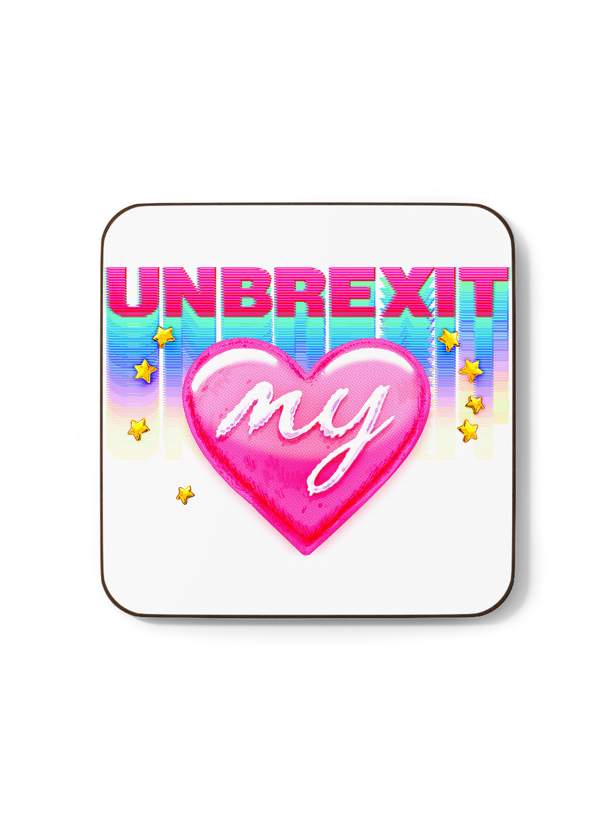 Jock Mooney - Unbrexit My Heart Coaster