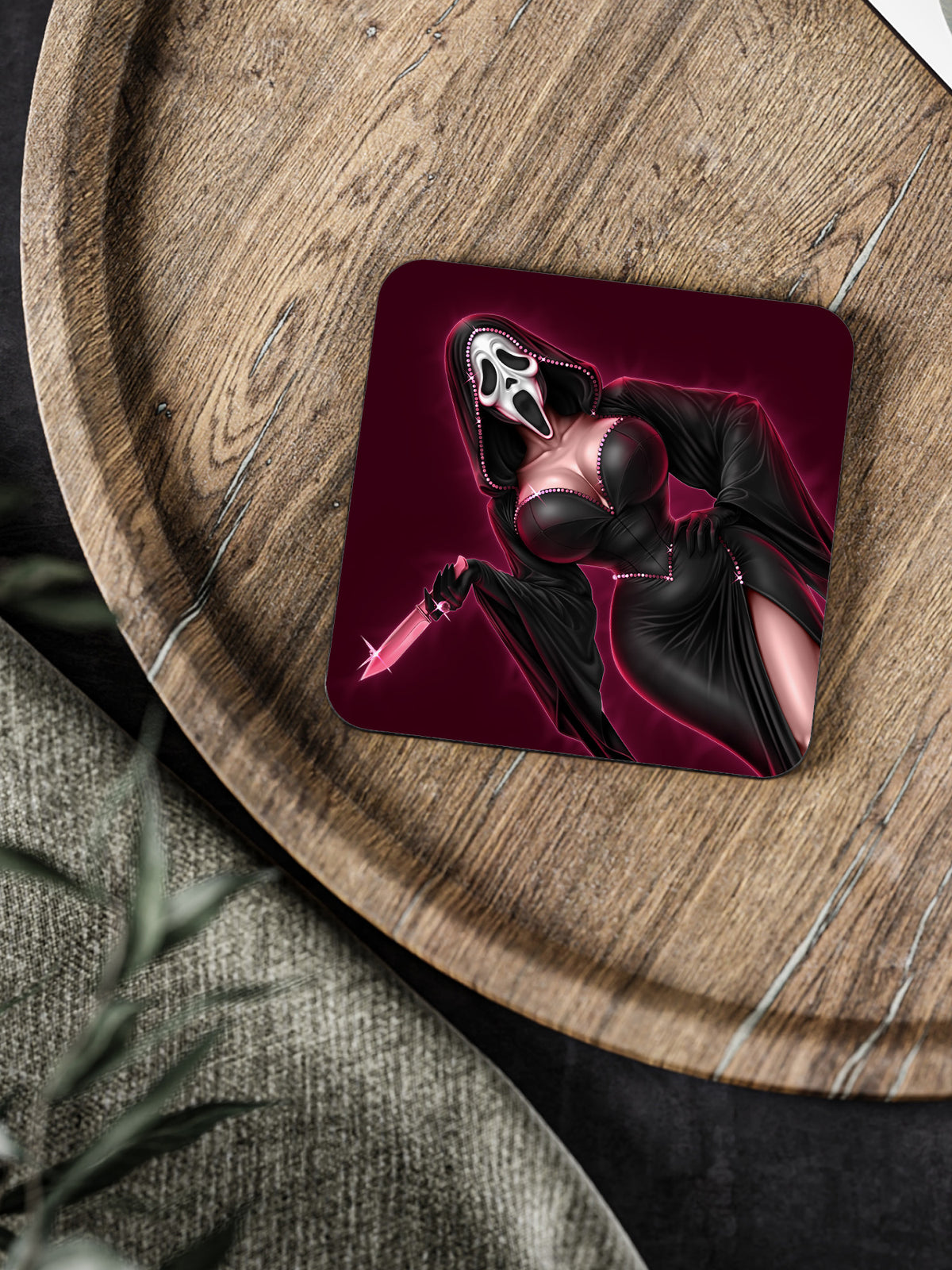 Darkumbra - Ghost Face Coaster