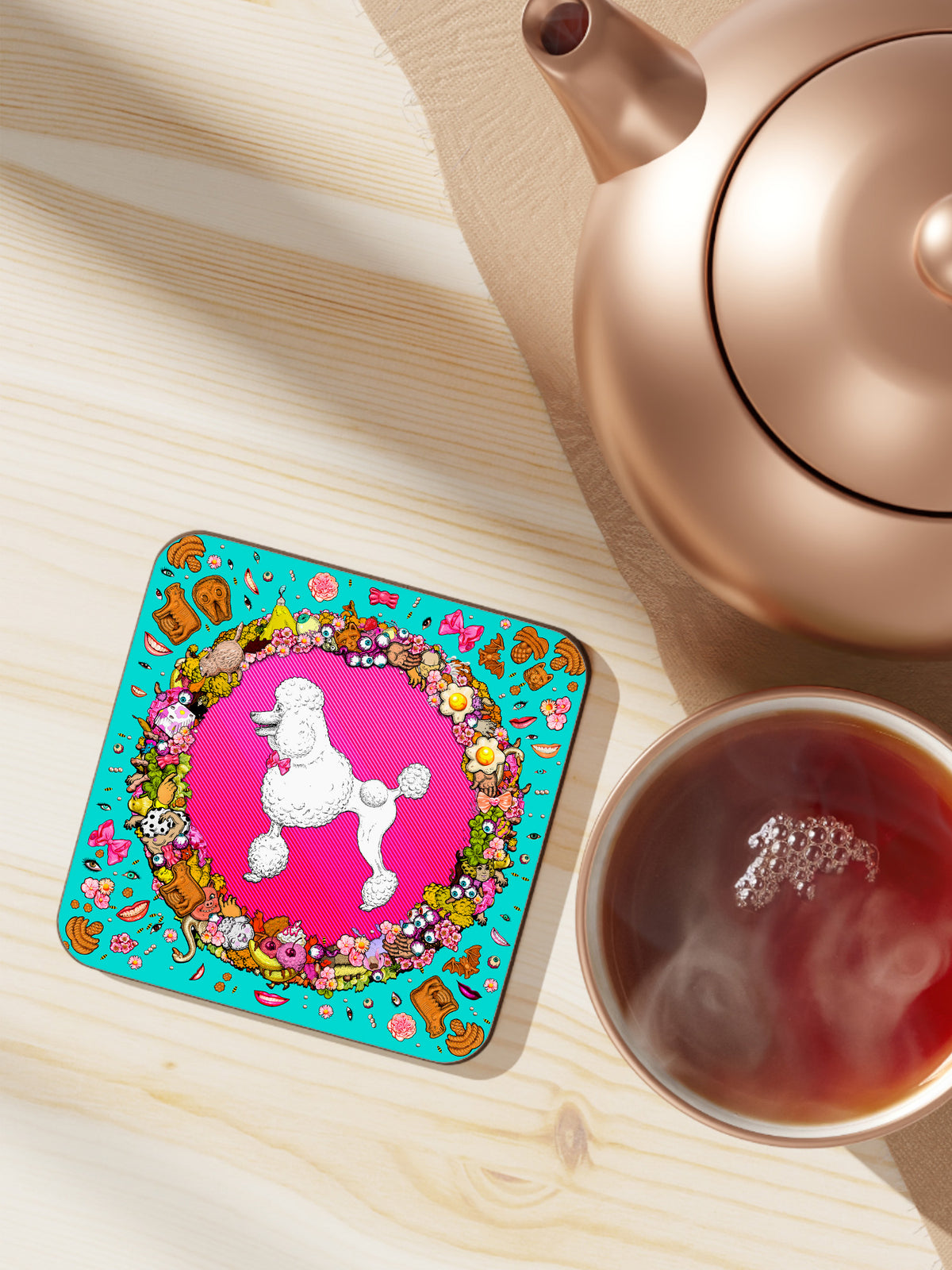 Jock Mooney - Poodle Coaster
