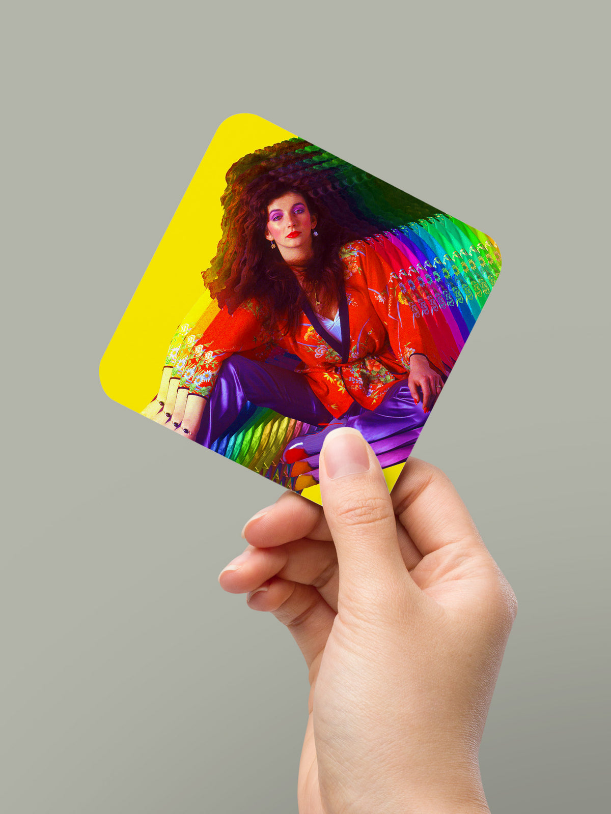 Jock Mooney - Kate Collage Coaster