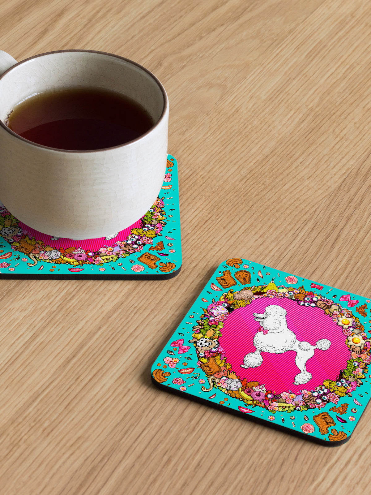 Jock Mooney - Poodle Coaster