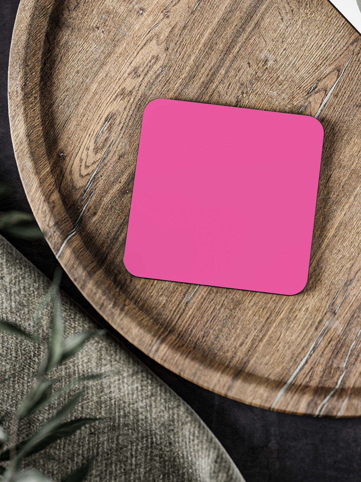 Pink Coaster