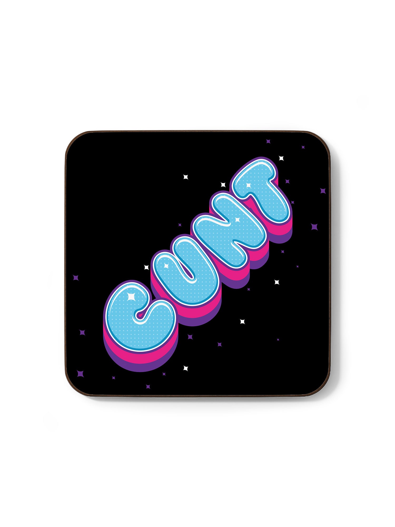 Cartoon Cunt Coaster