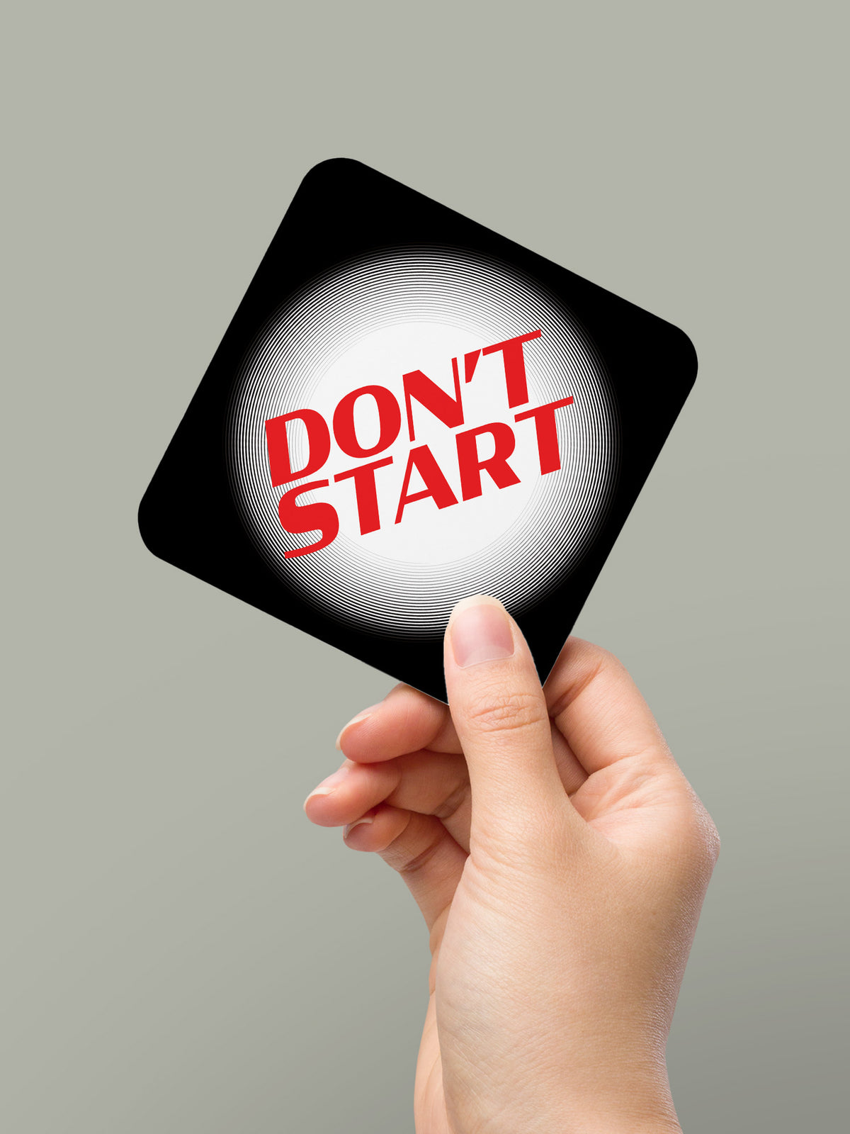 Dont Start Coaster