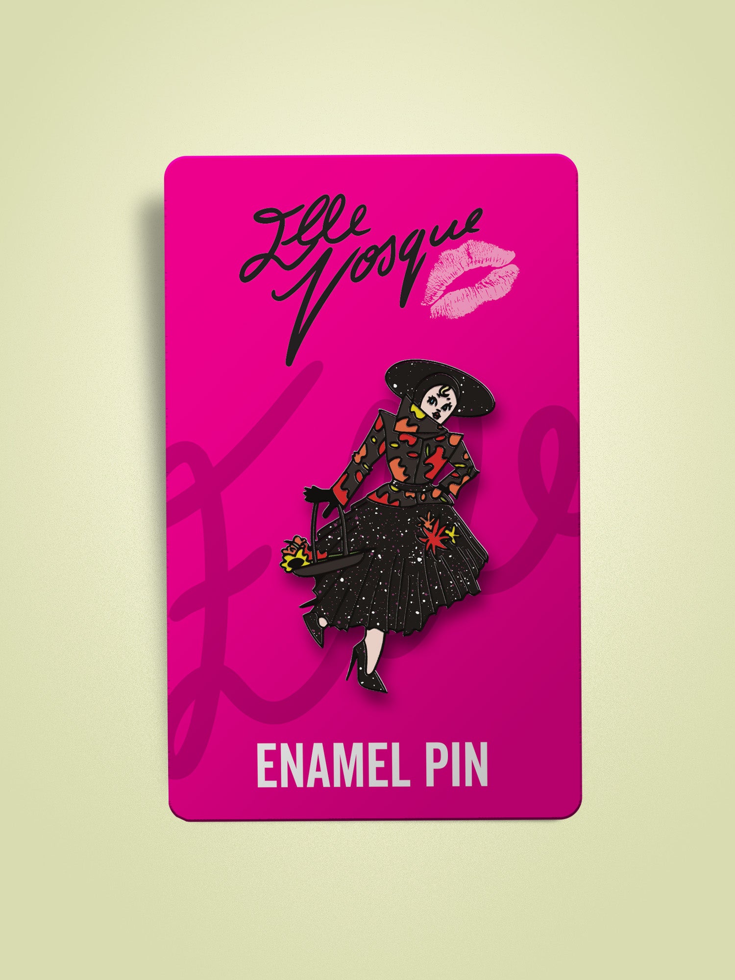 Elle Vosque - Country Garden Enamel Pin