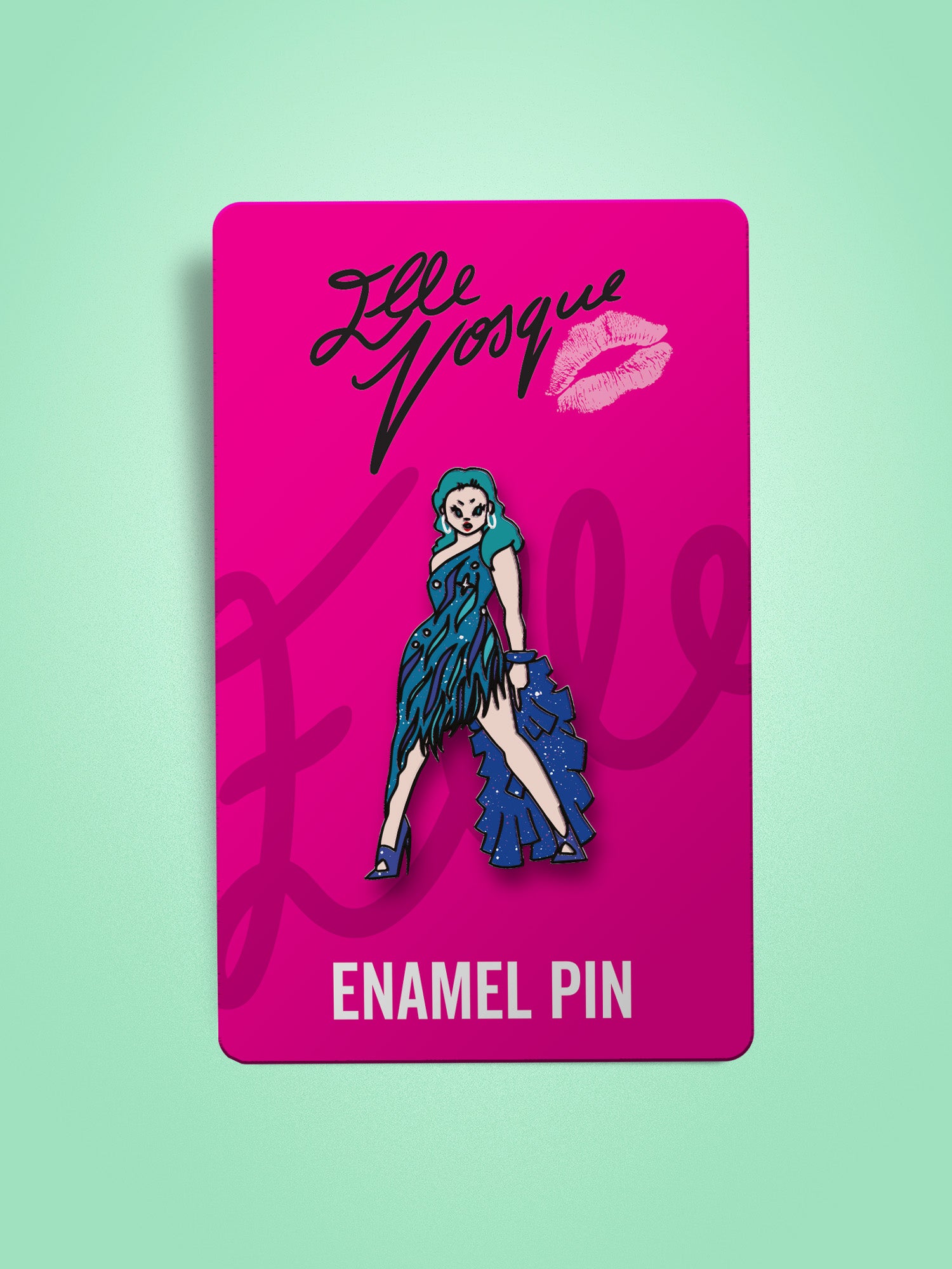 Elle Vosque - Design Challenge Enamel Pin