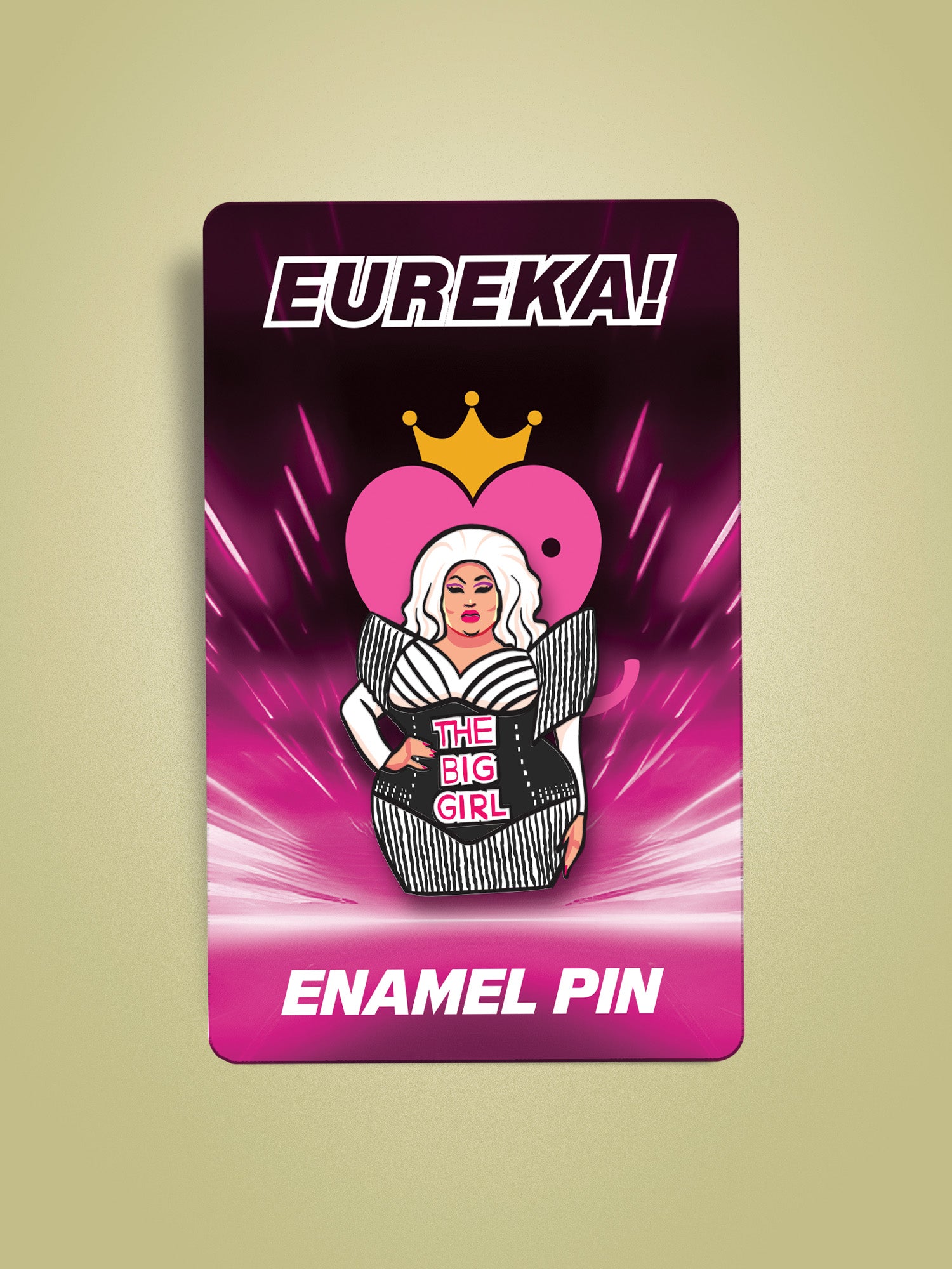 Eureka O'Hara - Big Girl Wins Enamel Pin