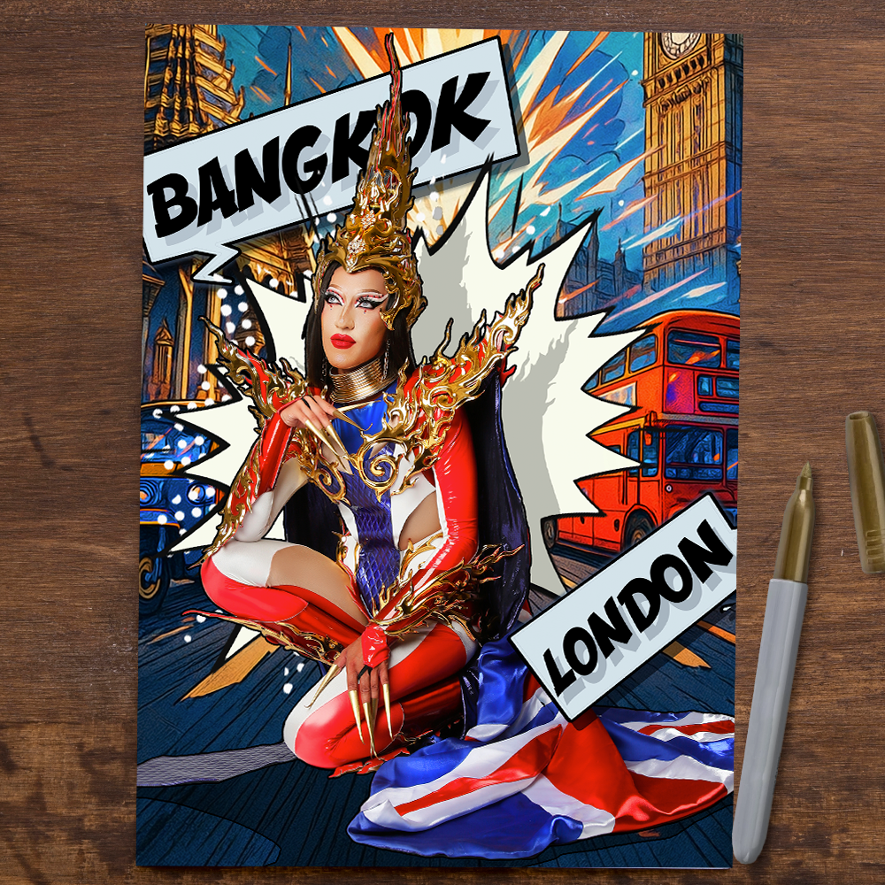 Chai T Grande - Hometown Signed Print