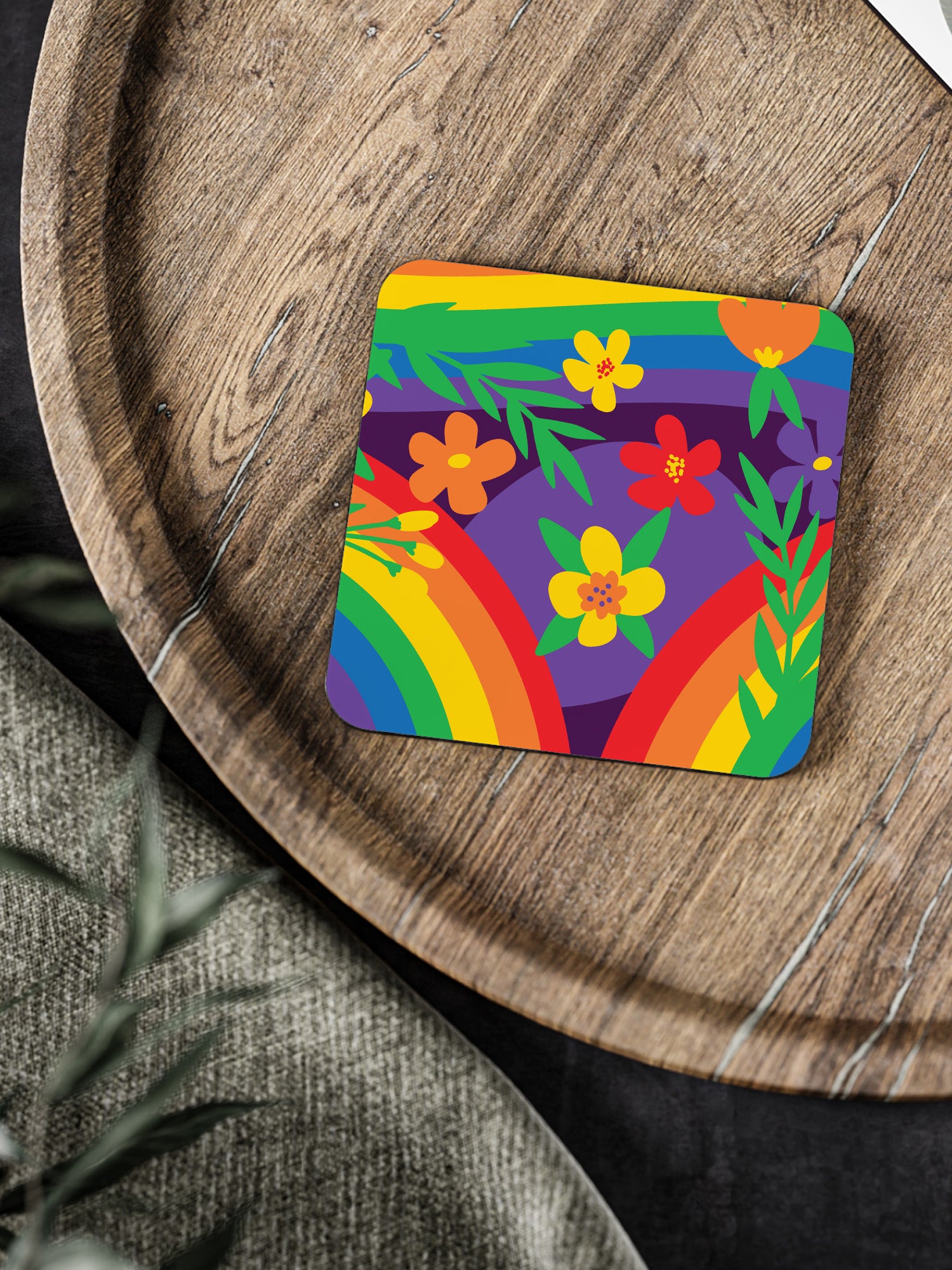 Flower Power Coaster