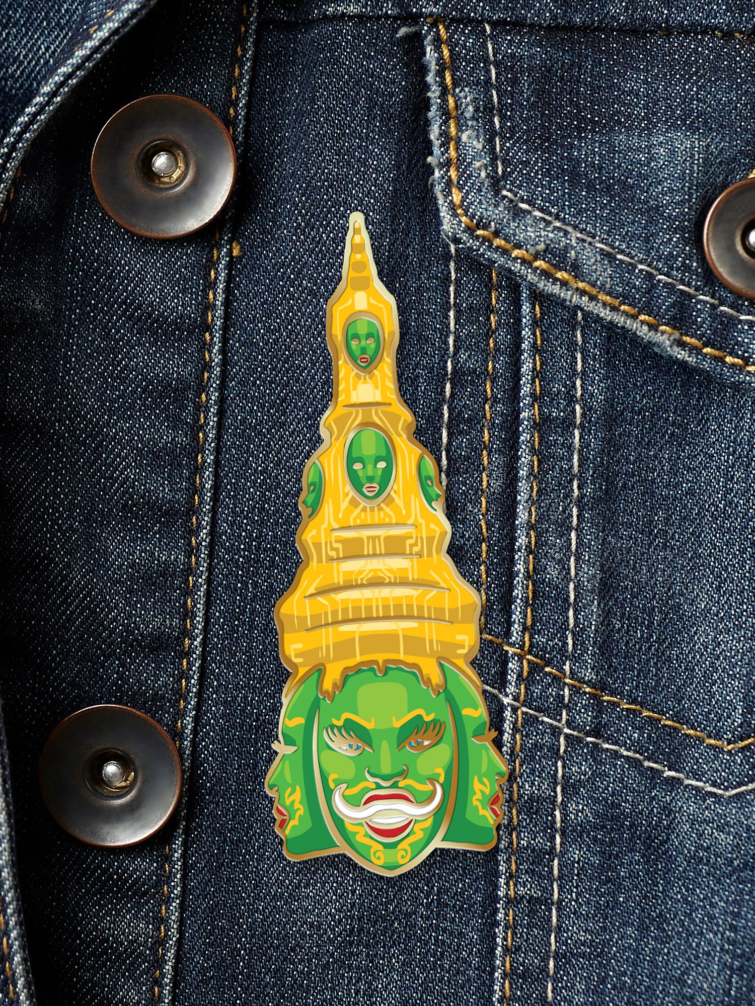 Frankie Wonga - Dragon Enamel Pin