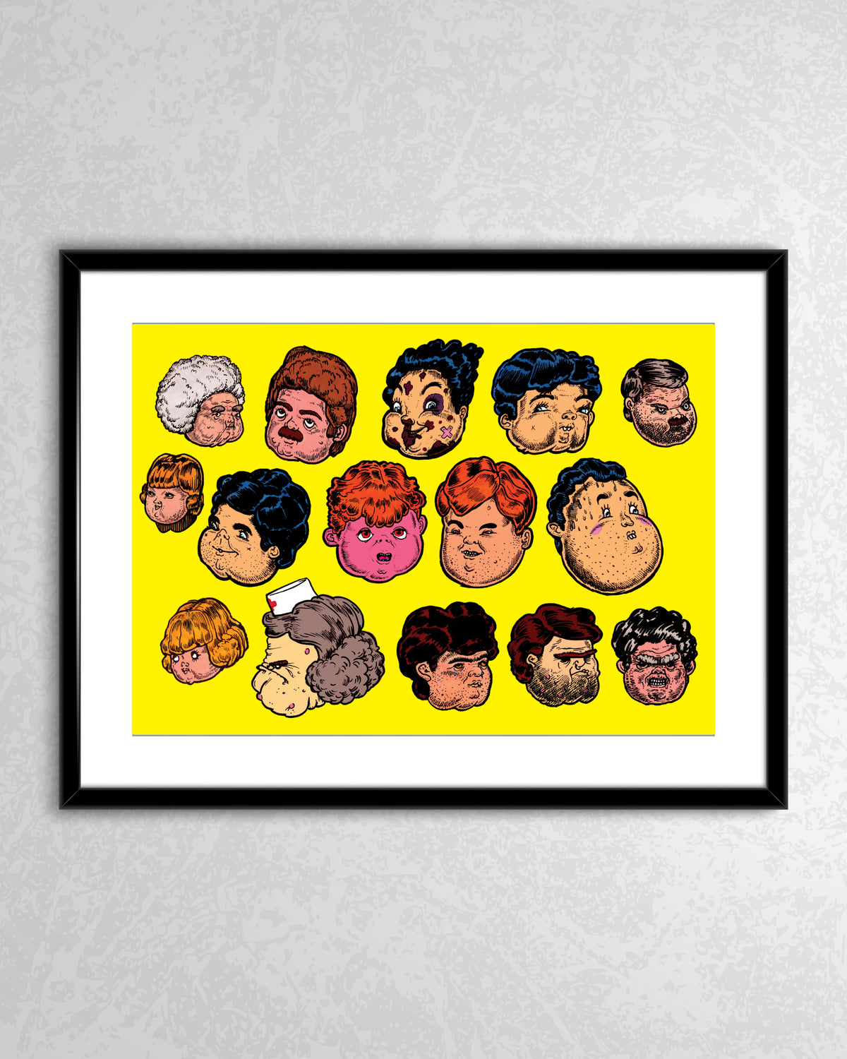 Jock Mooney - Bunch of Twats Print