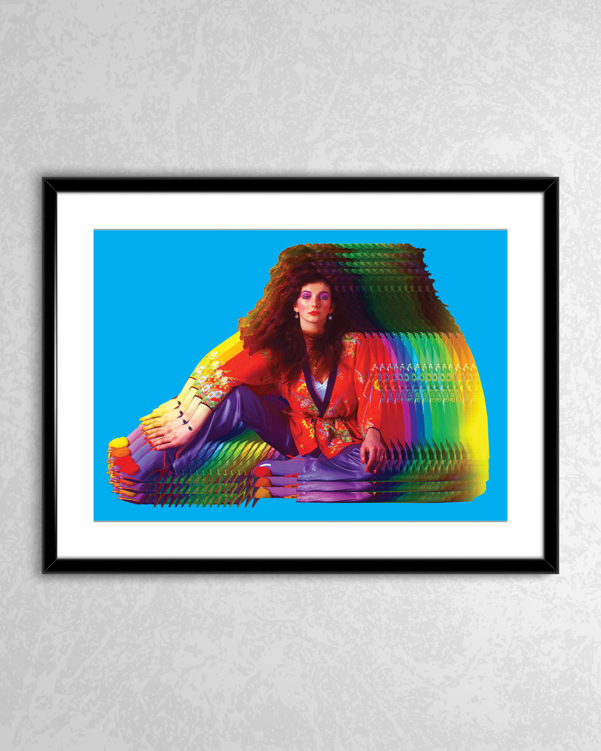 Jock Mooney - Kate Collage Print