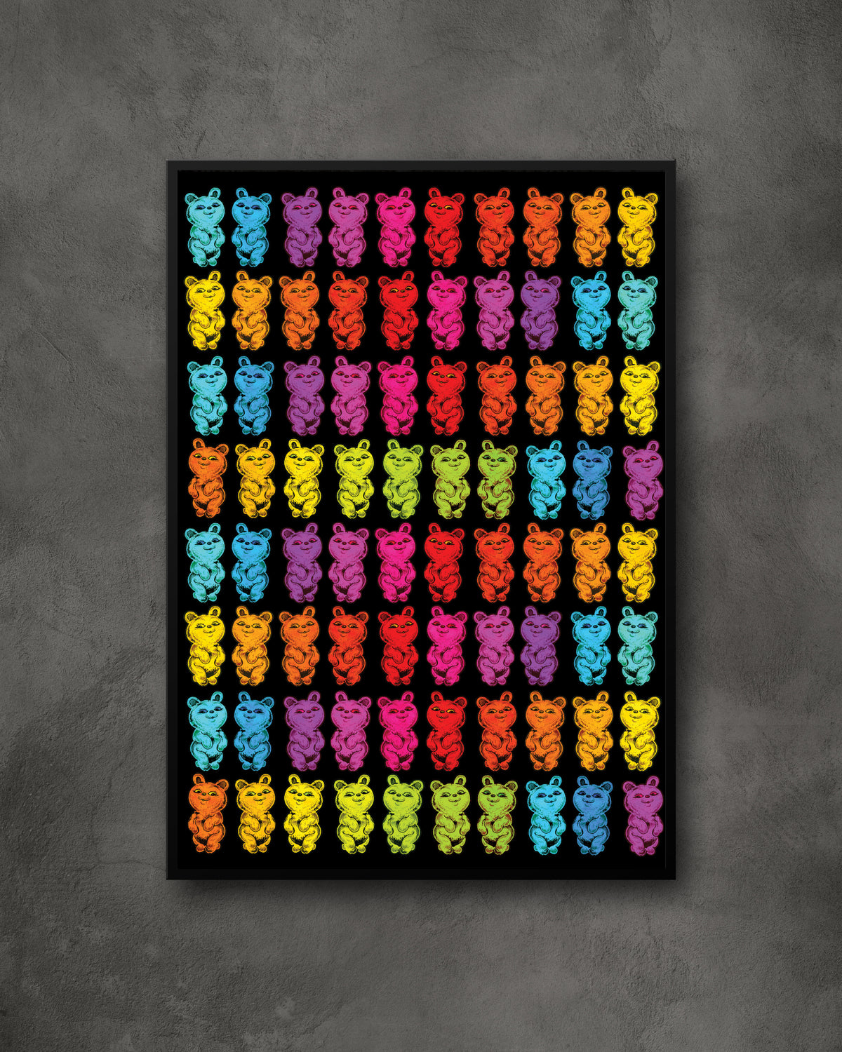 Jock Mooney - Lil Gay Bears Print