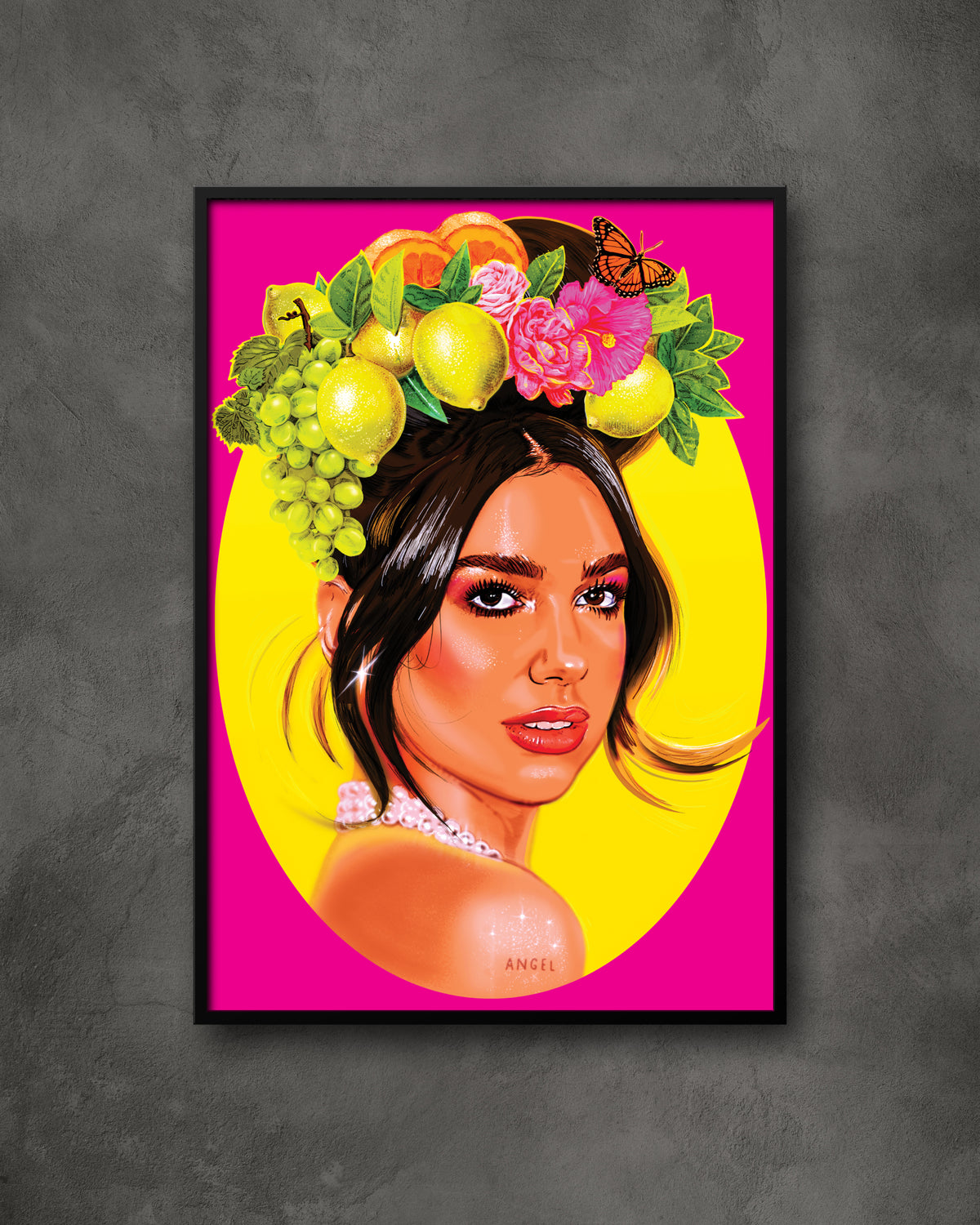 Jock Mooney - Flower Girl Print