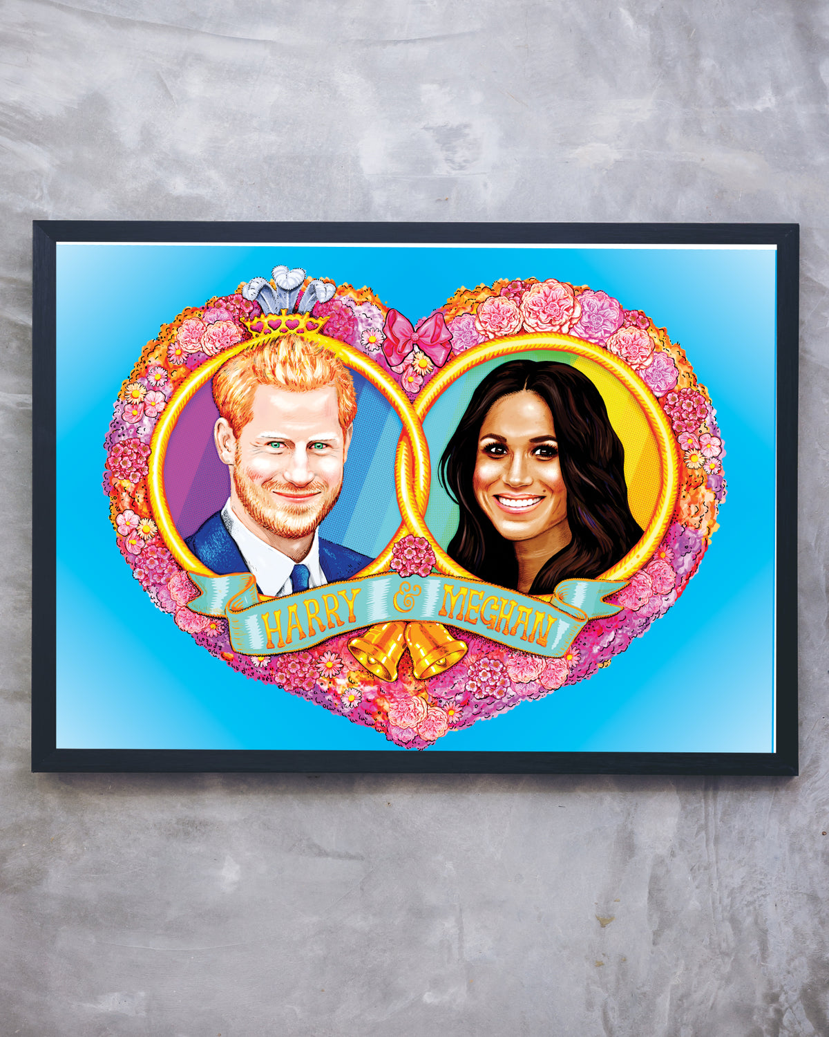 Jock Mooney - Harry and Megan Print
