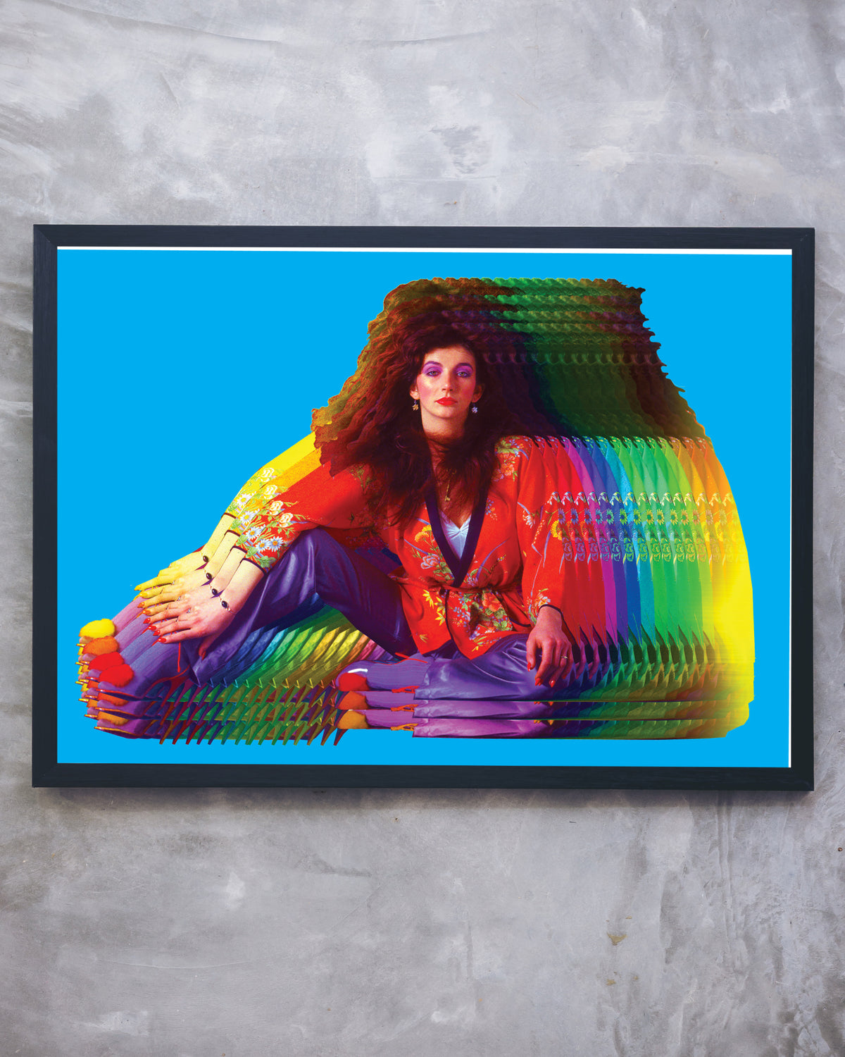 Jock Mooney - Kate Collage Print