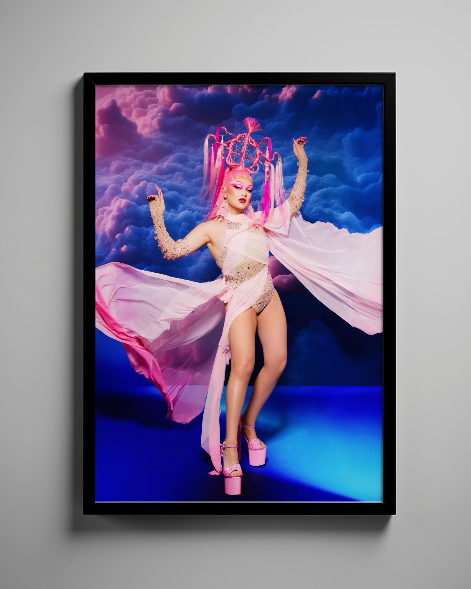 Elle Vosque - Meet the Queen Signed Print