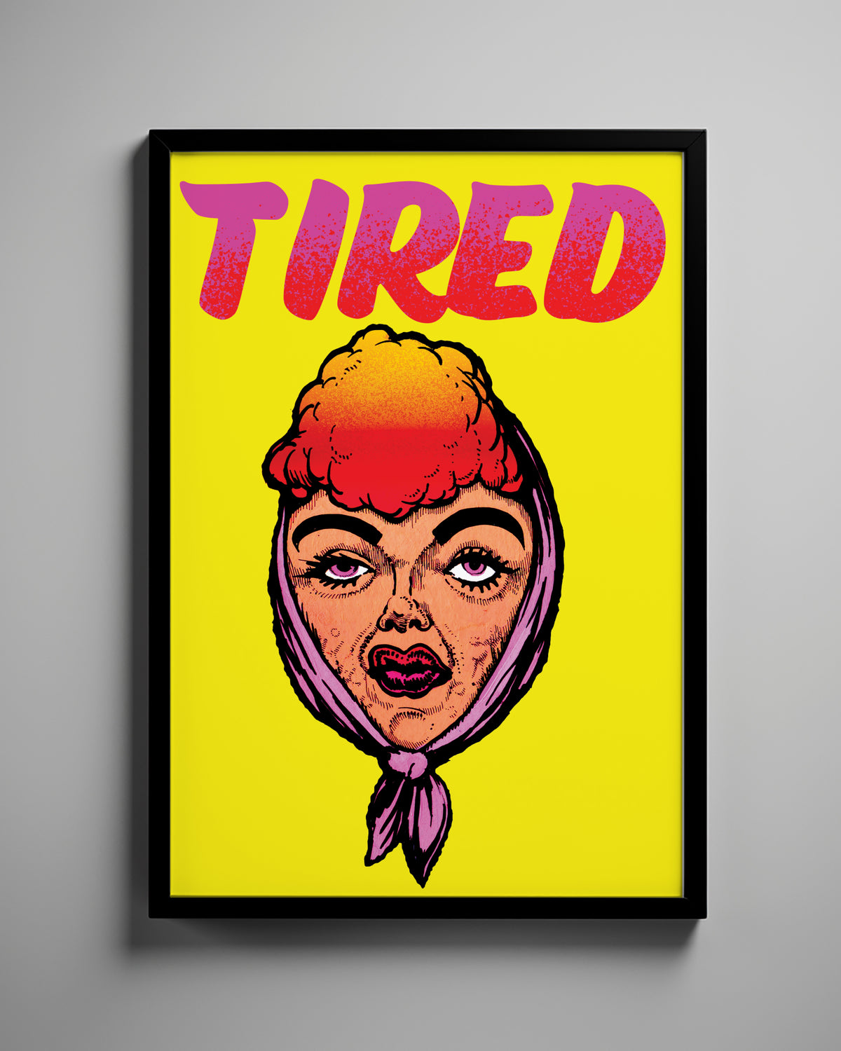 Jock Mooney - Tired Print