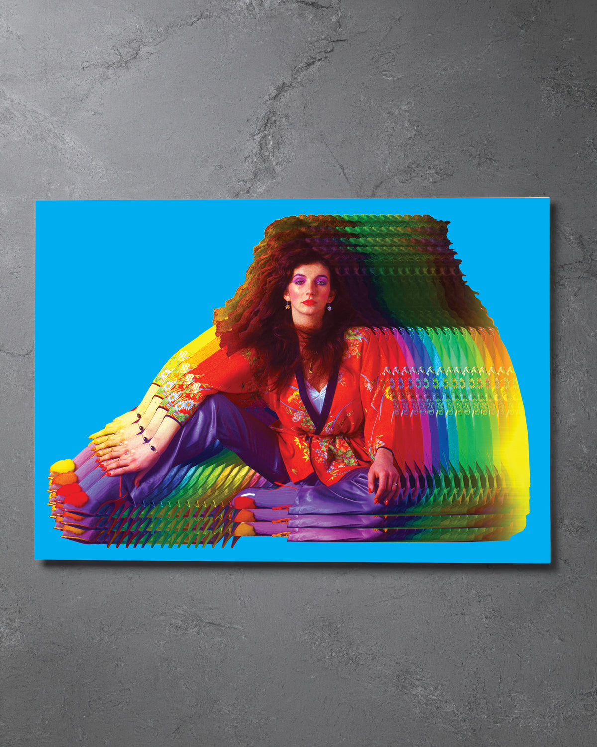 Jock Mooney - Kate Collage Print