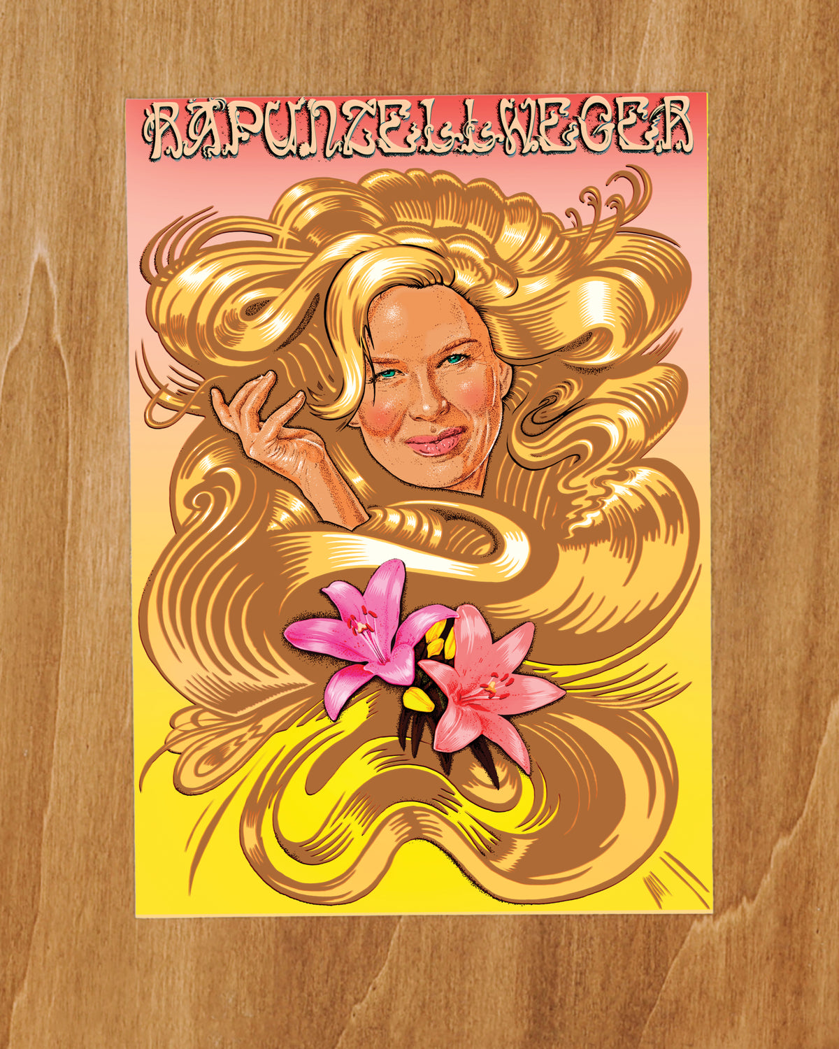 Jock Mooney - Rapunzellweger Print