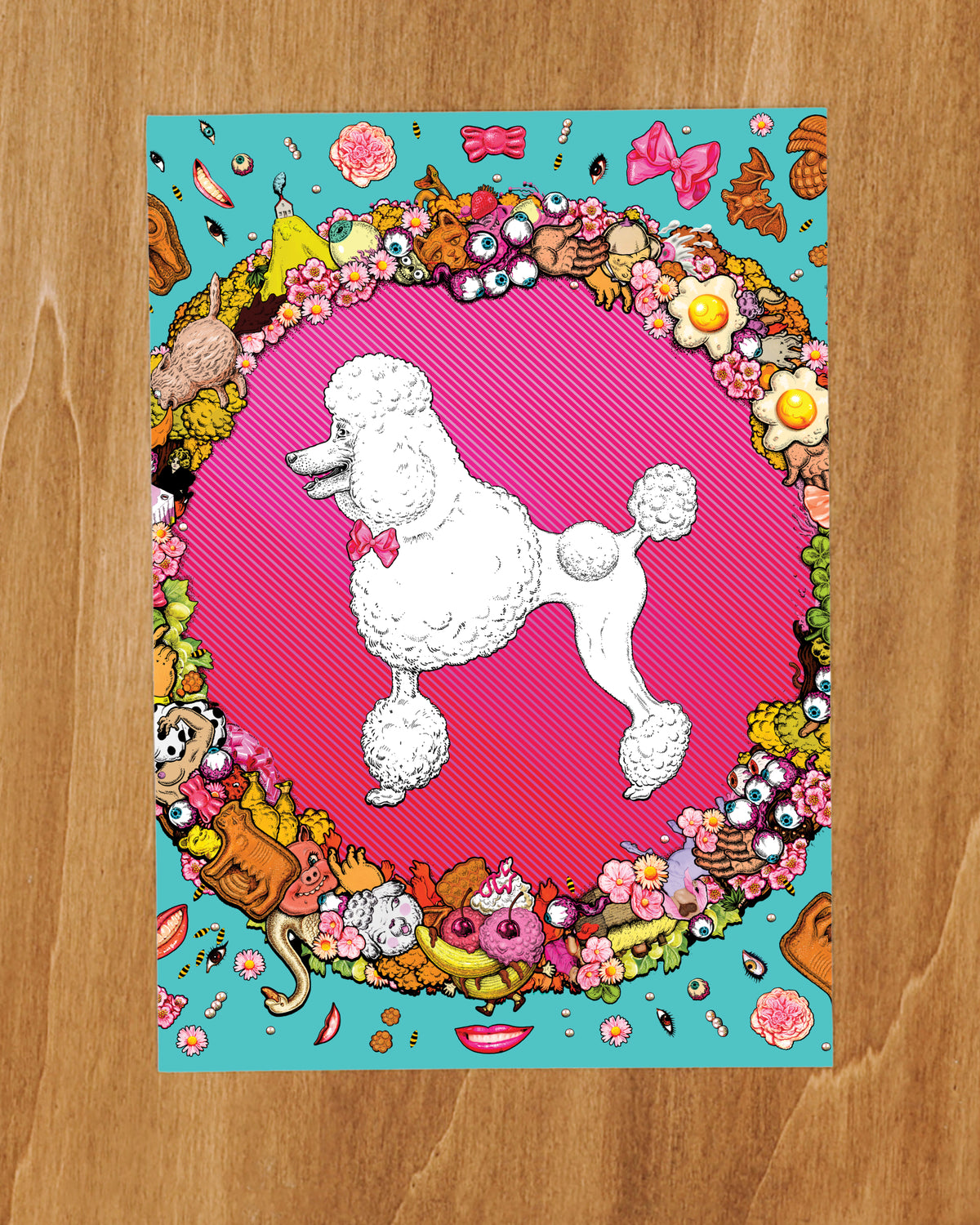 Jock Mooney - Poodle Print