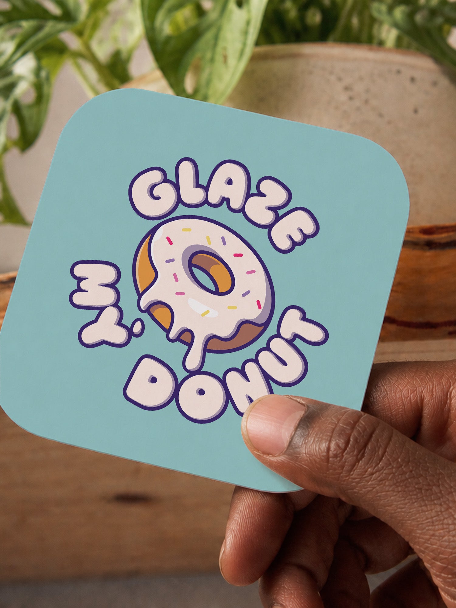 Glaze My Dounut Coaster