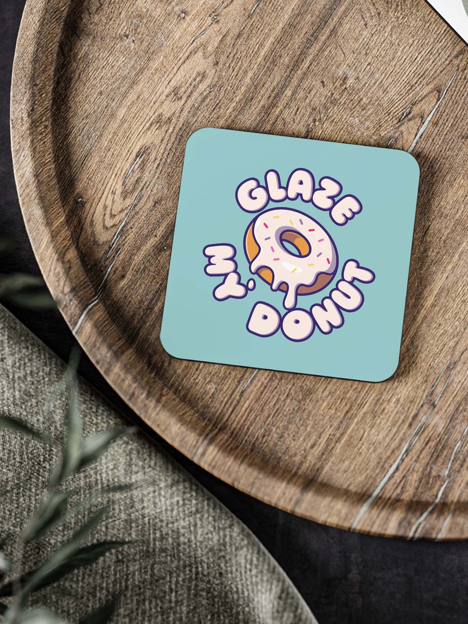 Glaze My Dounut Coaster