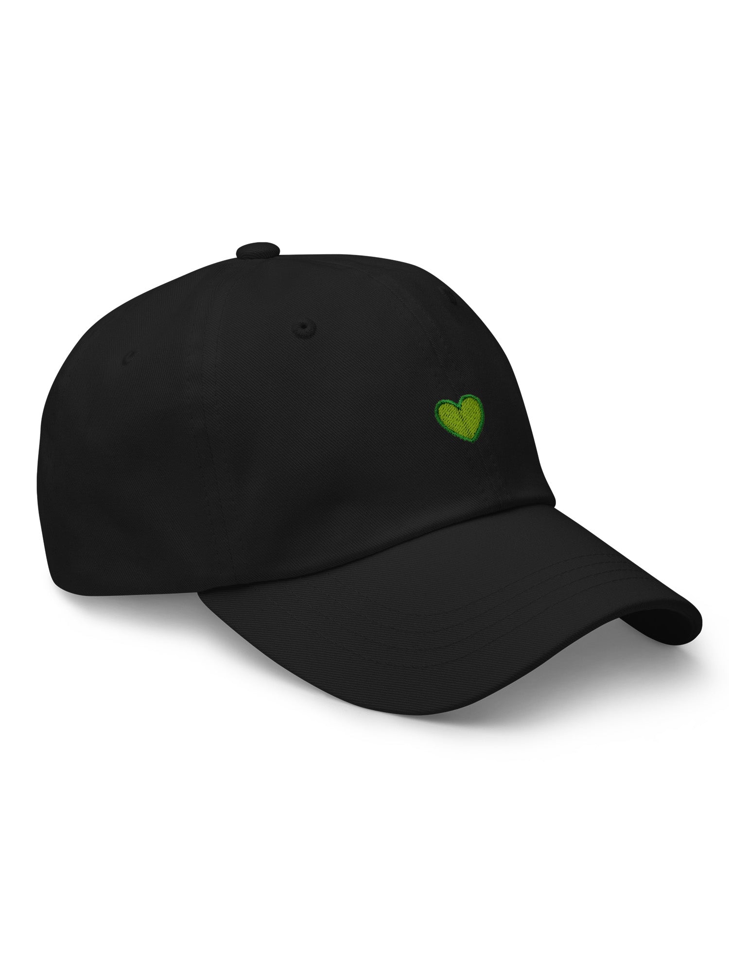 Love Green Embroidered Cap