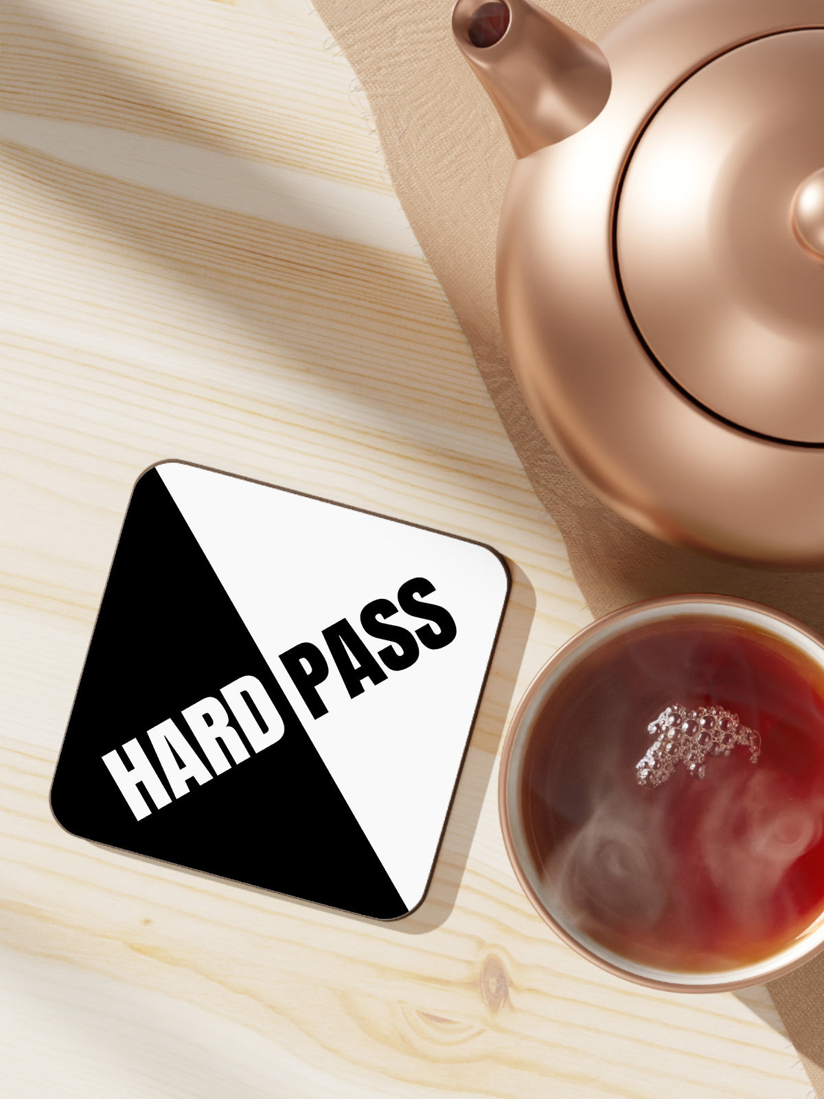 Hard Pass Coaster
