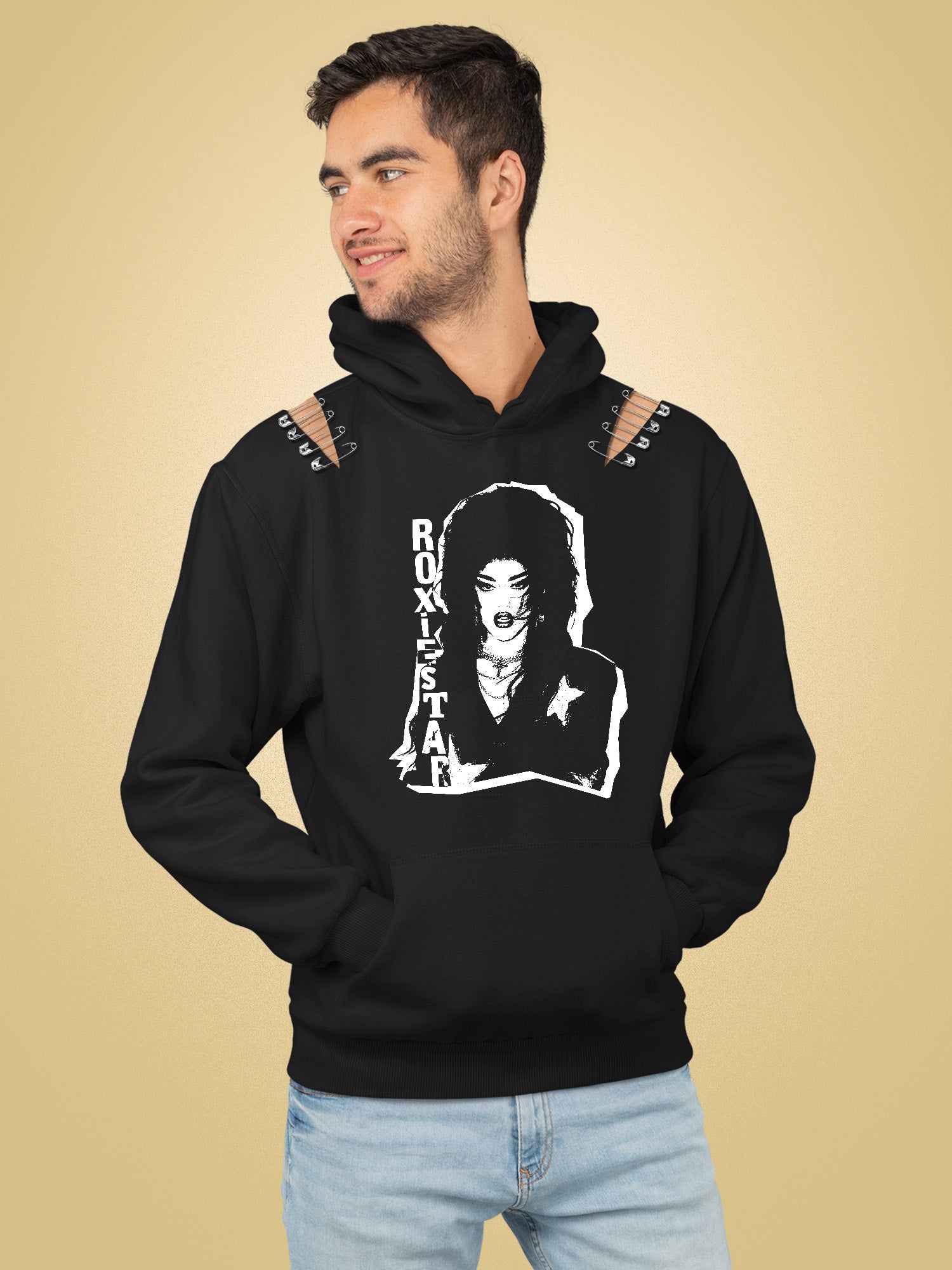 Roxie Star - Safety Pins Hoodie