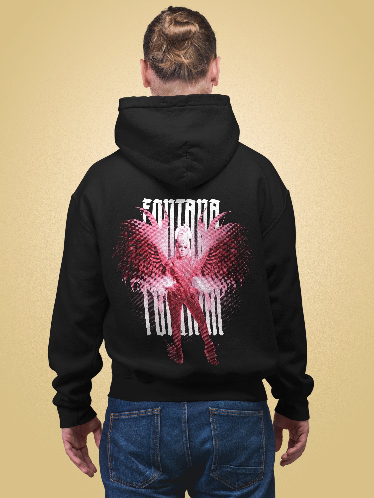 Fontana - Pink Angel Hoodie